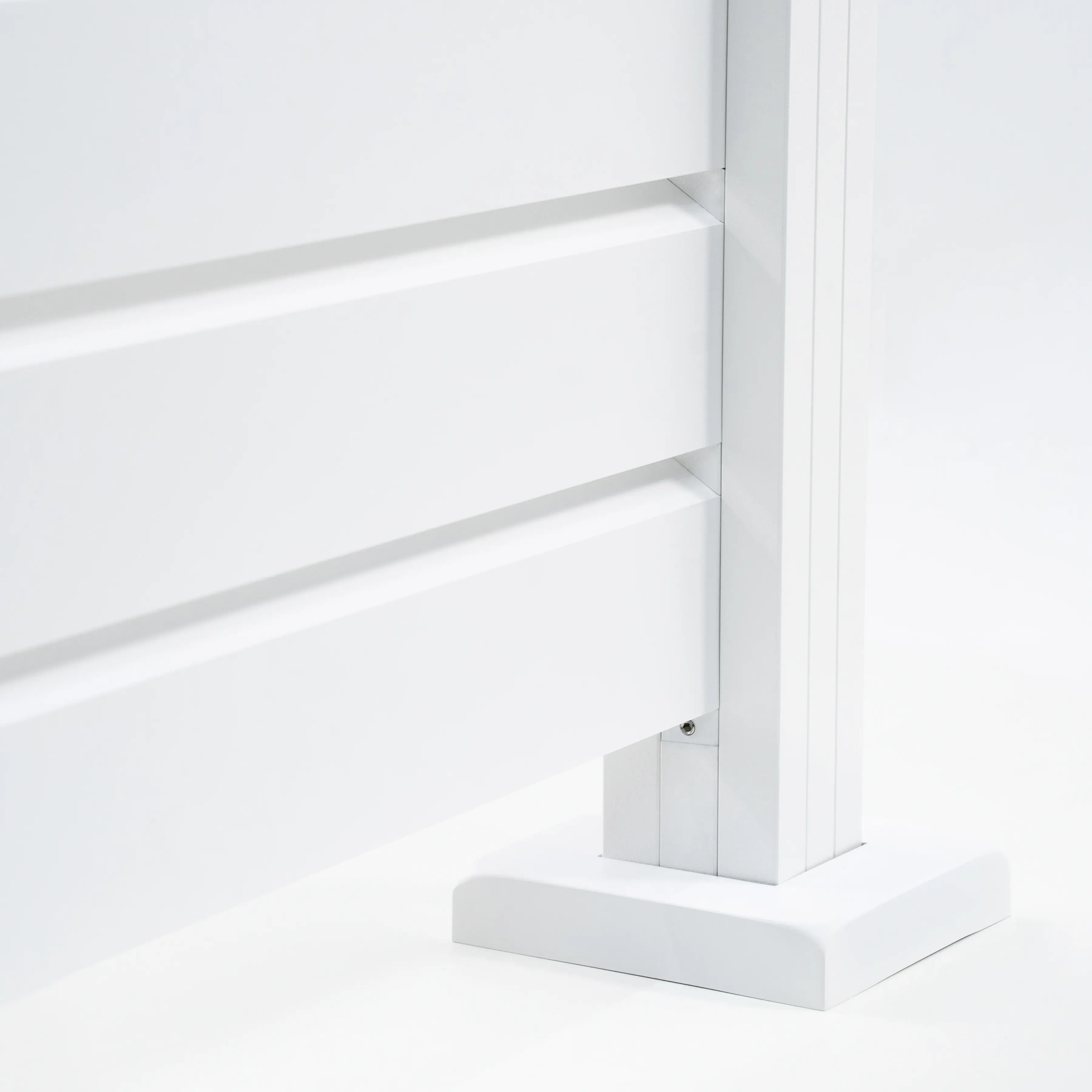 Ambiente Alu-Zaun Grundset Rhombus MINI 187 cm  x 124,2 cm weiß