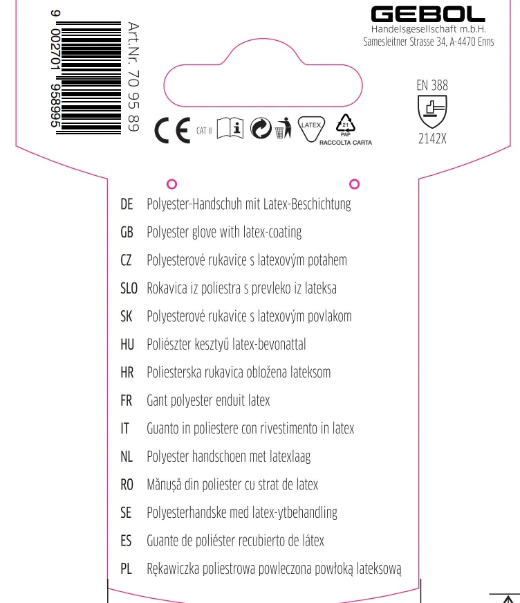 Gebol Handschuh Winter Eco  