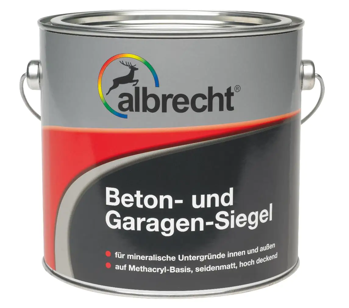 Albrecht Beton- und Garagen-Siegel 2,5 L RAL 7032 kieselgrau Albrecht Beton- und Garagen-Siegel 2,5 L RAL 7032 kieselgrau