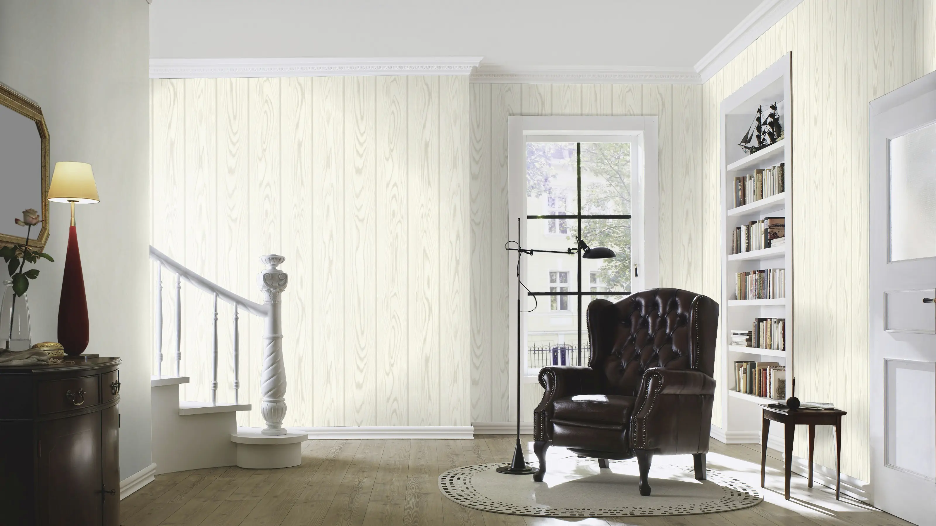 Rasch Vliestapete 315127 Grau-Hellgrau Uni 10,05 m x 0,53 m