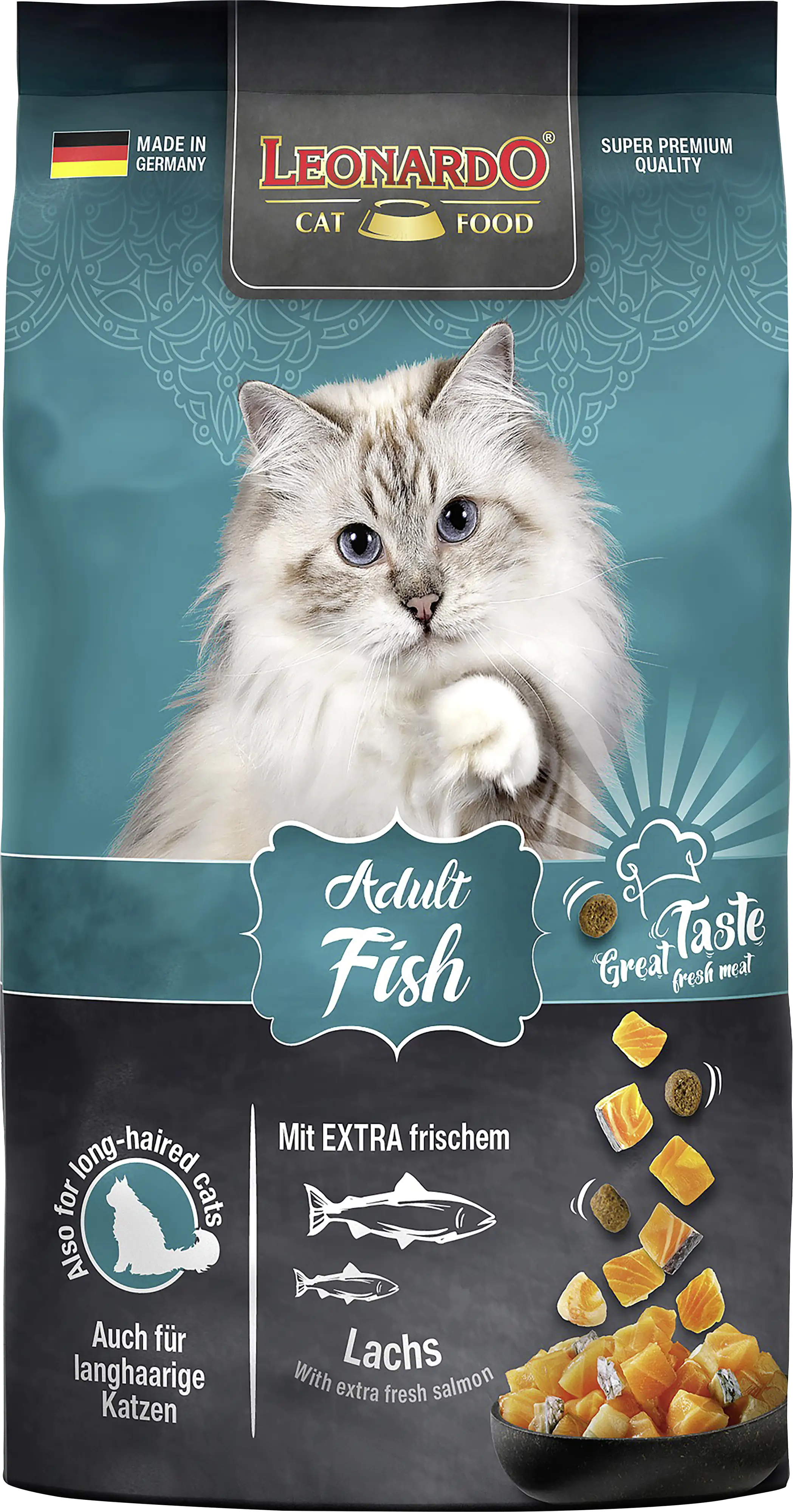 Leonardo Katzentrockenfutter  Leo Ad Fisch 300 g