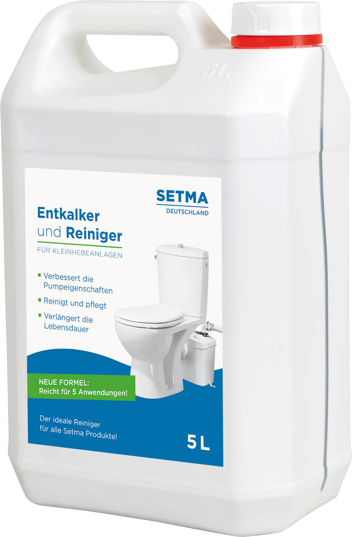 Setma Spezialreiniger für Kleinhebeanlagen / 5 L