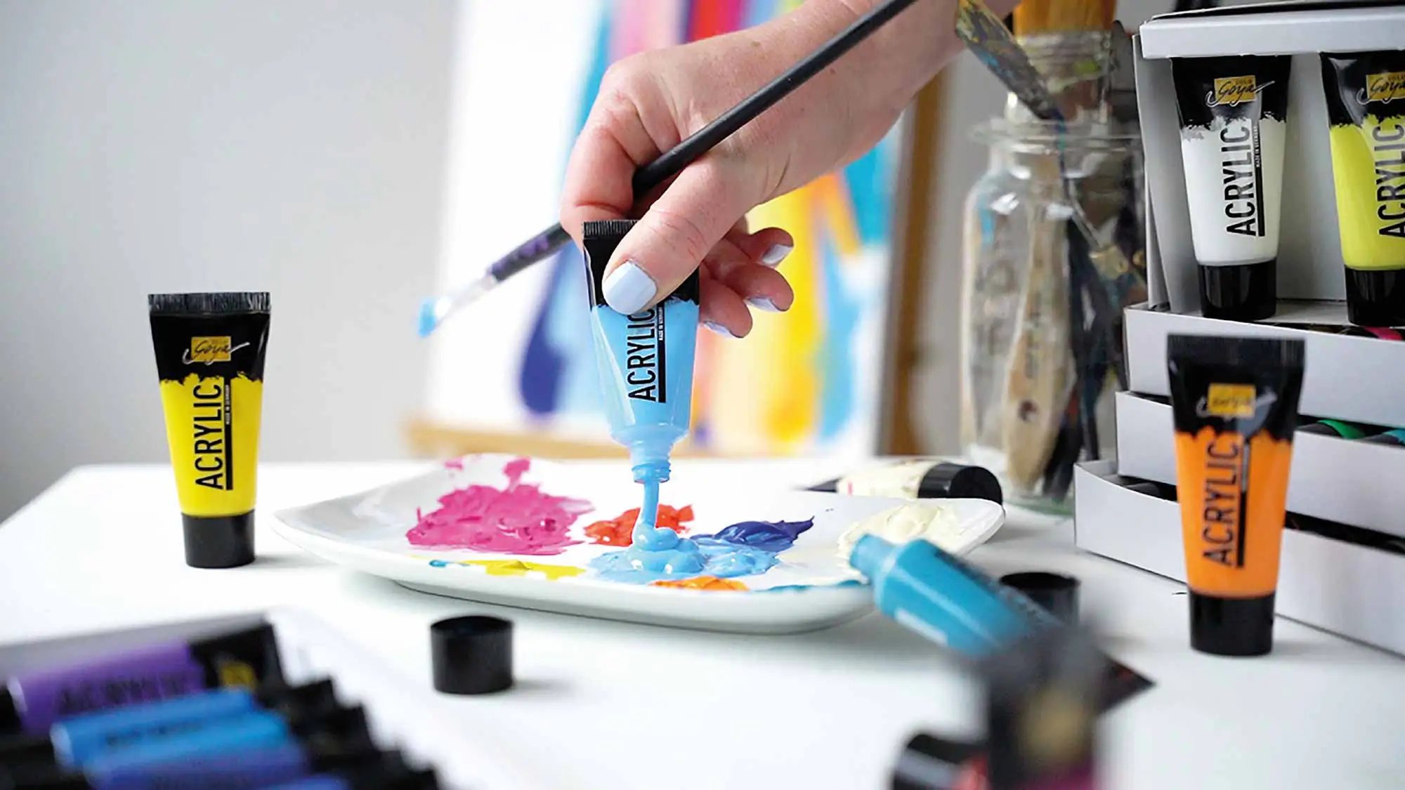 Kreul Solo Goya Acrylic Tuben 48 x 20 ml  Kreul Solo Goya Acrylic Tuben 48 x 20 ml