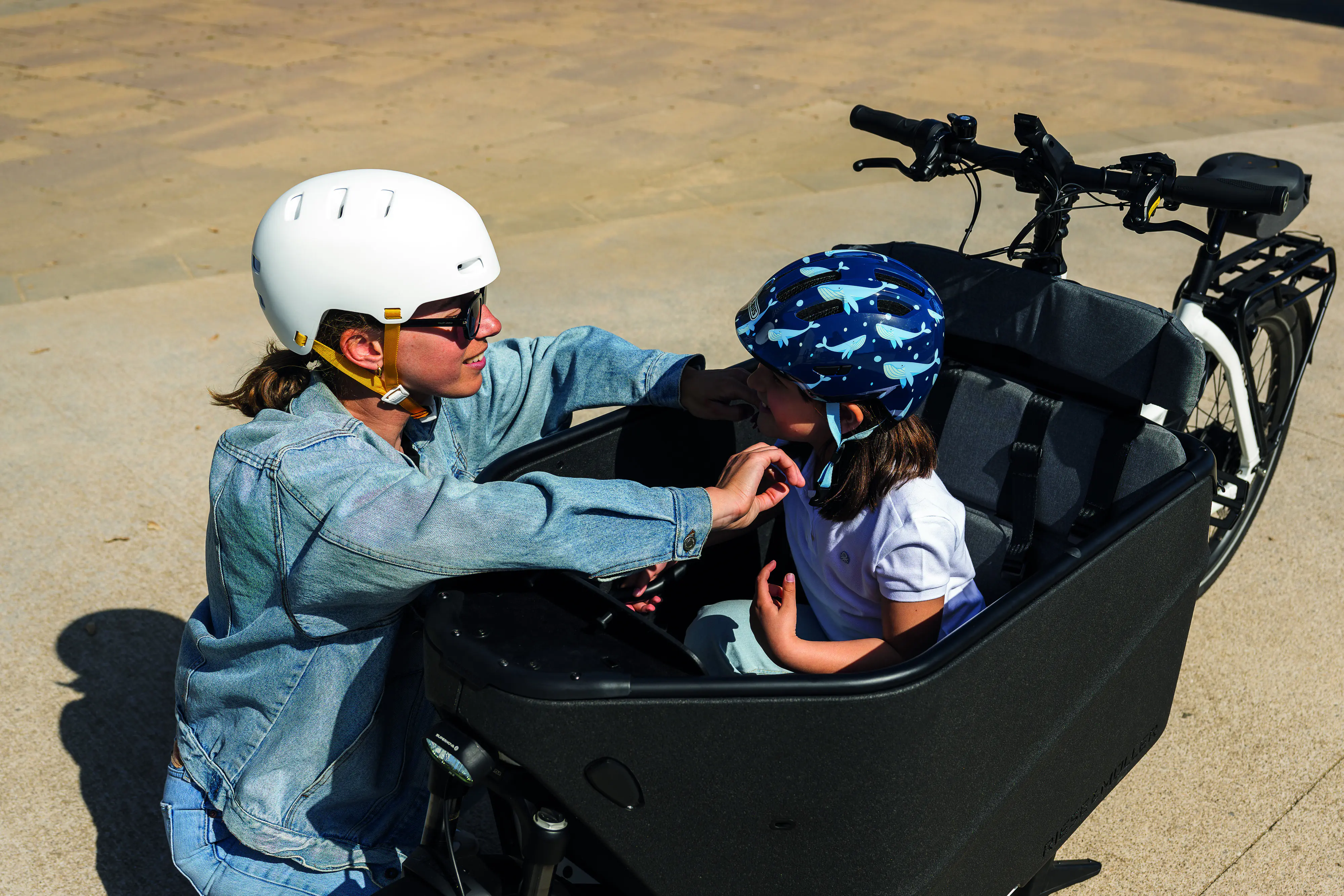 Abus Fahrradhelm Kinder Smiley 3.0 M blau