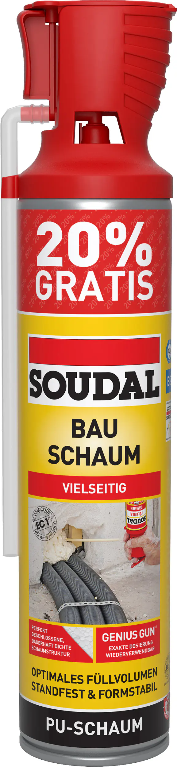 Soudal Bauschaum Genius Gun B2 600 ml