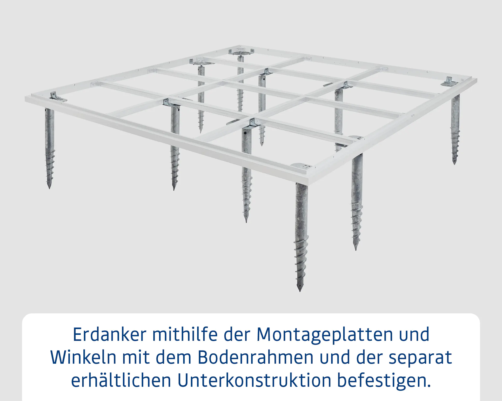 EcoStar Schraubfundament Set Typ 2 EcoStar Schraubfundament Set Typ 2