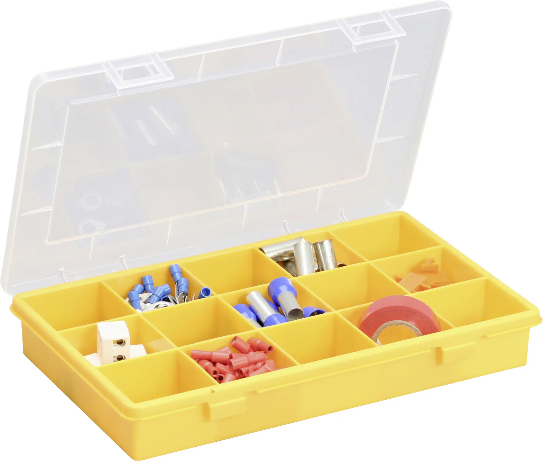 Allit Sortimentskasten 15 Fächer EuroPlus Basic 29/15 gelb