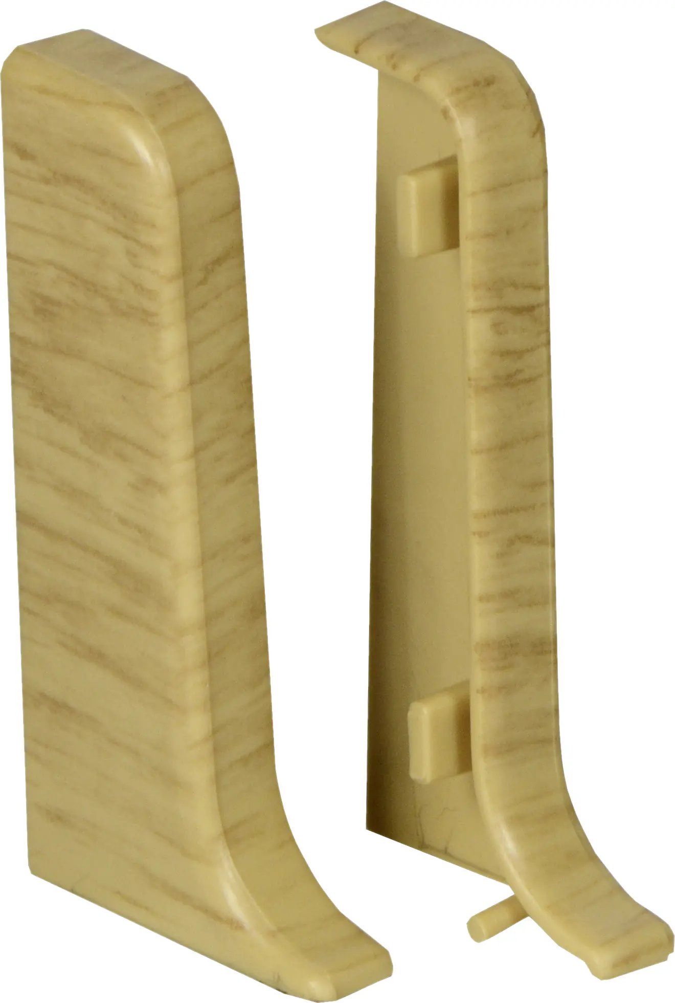 Endstück für Kunststoffleiste ku.050 Eiche antik