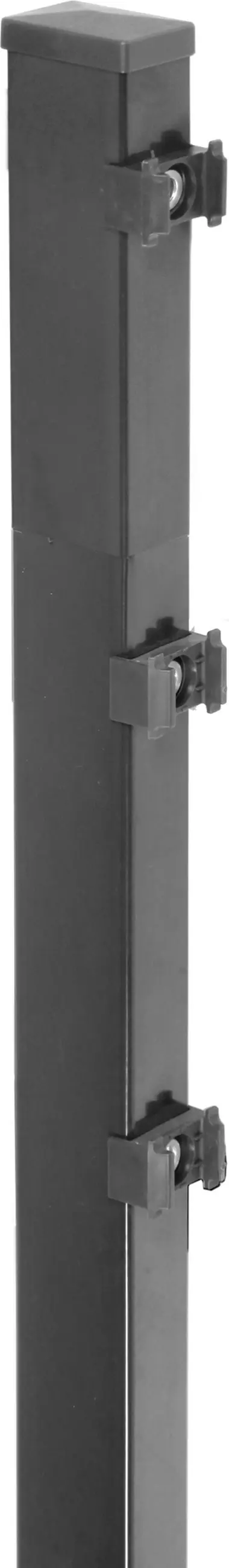 Floraworld Pfostenverlängerung 35 x 6 x 4 cm anthrazit