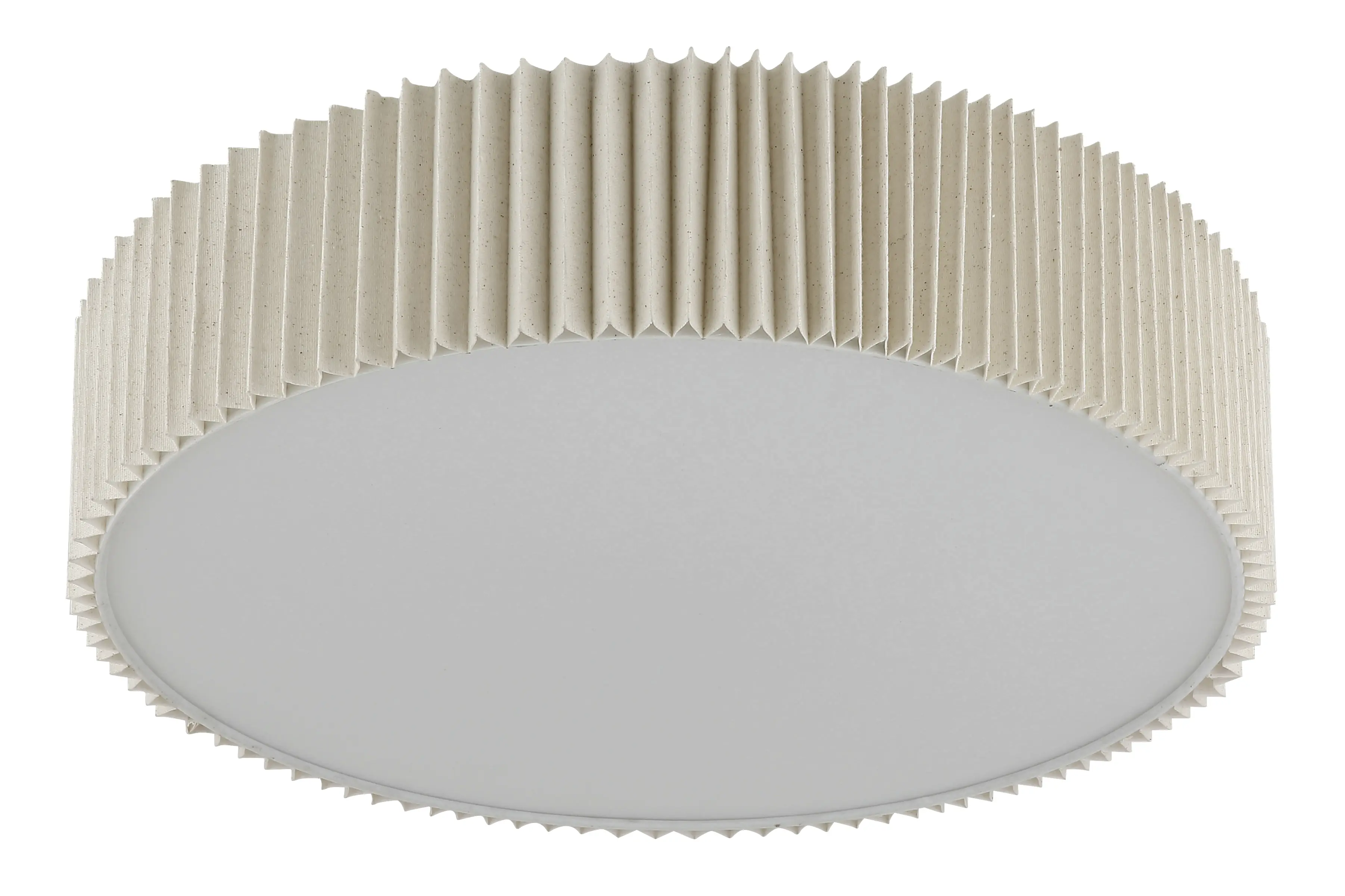 Globo Deckenleuchte Page Ø 53 x 13 cm weiß matt