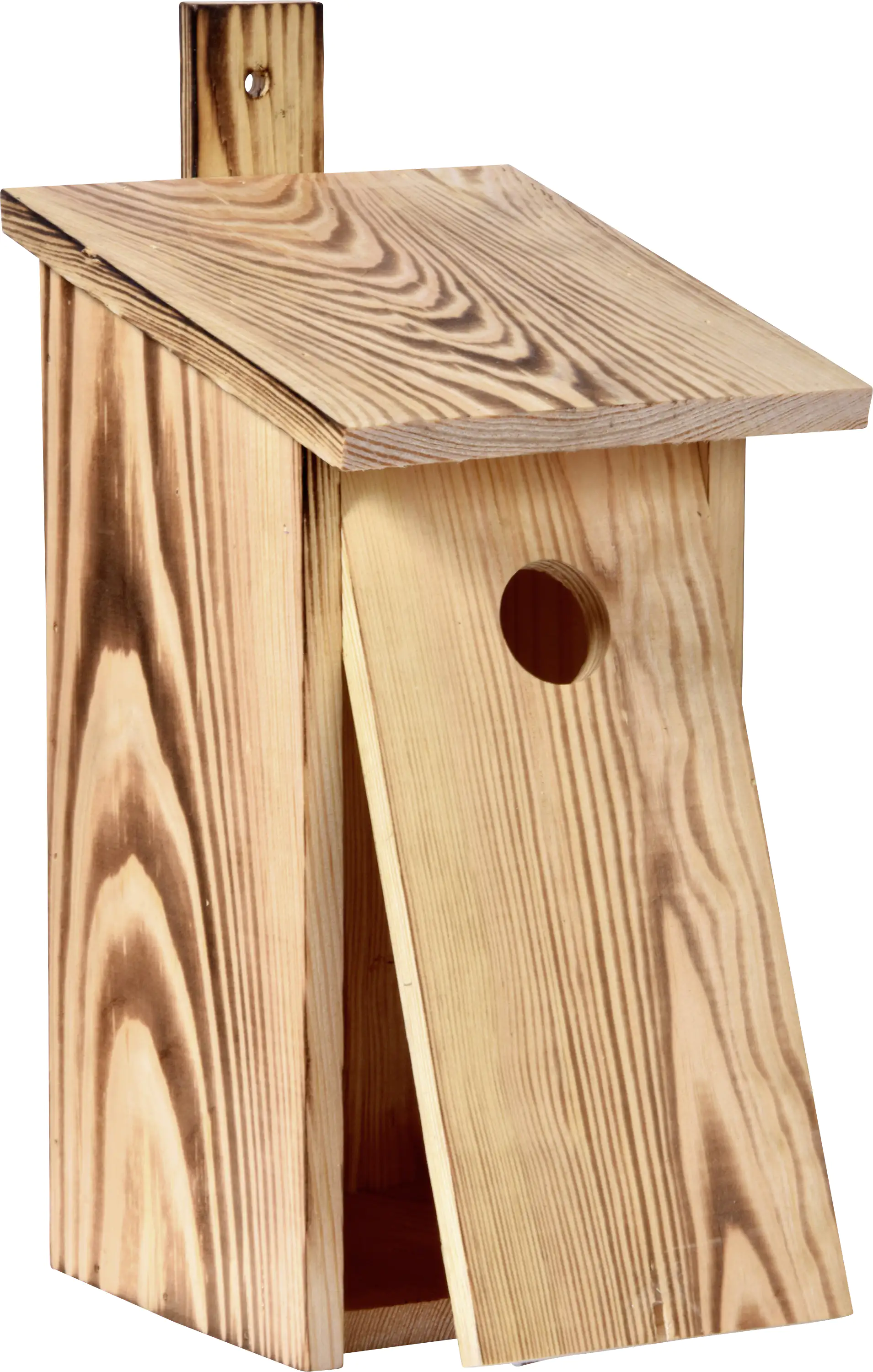 Dobar Nistkasten Kiefernholz geflammt LxBxH: 15,5x19x33 cm Dobar Nistkasten Kiefernholz geflammt LxBxH: 15,5x19x33 cm