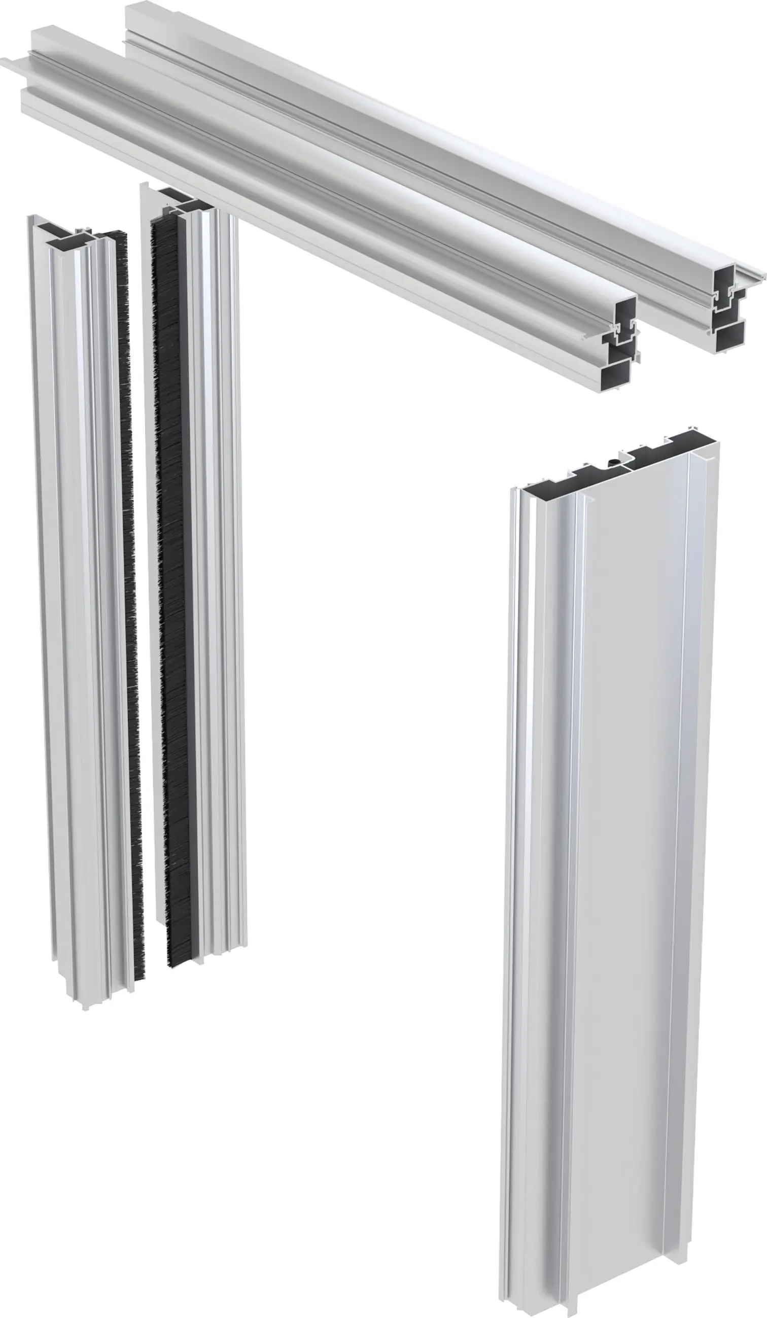 Knauf Aluminium-Spachtellaibung Pocket Kit Easy für Glastürblatt CW 75 Knauf Aluminium-Spachtellaibung Pocket Kit Easy für Glastürblatt CW 75