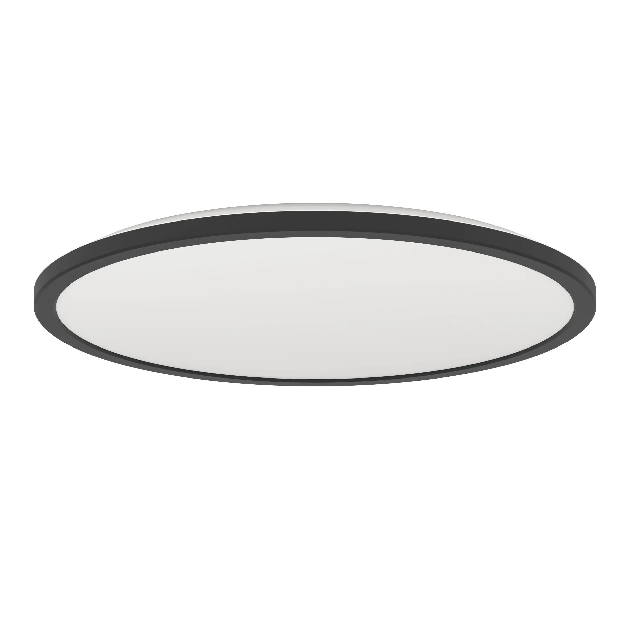 Eglo LED Deckenleuchte Rovito-R schwarz Ø 50 x 3 cm warmweiß-kaltweiß dimmbar Eglo LED Deckenleuchte Rovito-R schwarz Ø 50 x 3 cm warmweiß-kaltweiß dimmbar