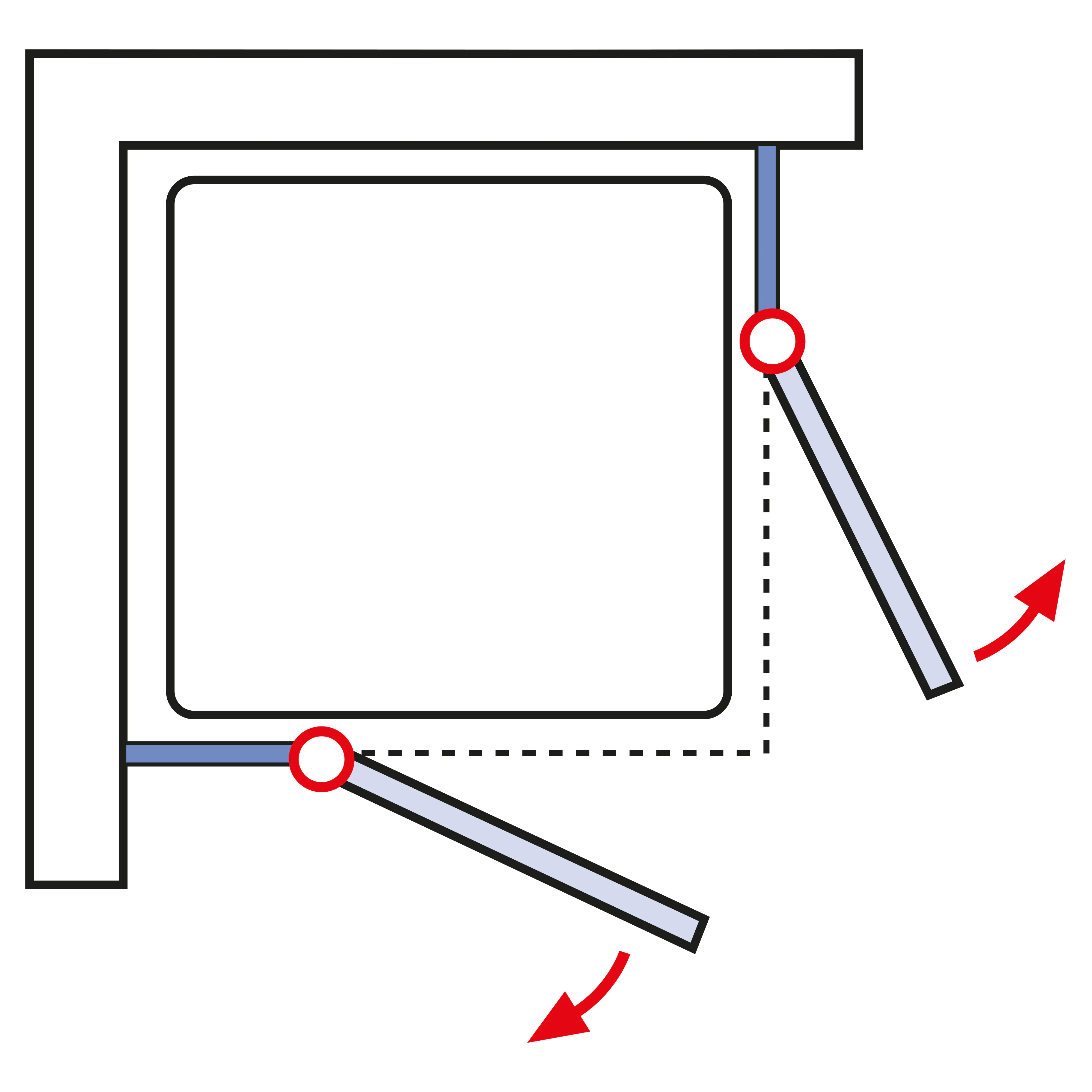 4060991057007_6 Schulte Eckeinstieg Duschwanne 90 x 90 x 192 cm Alexa Style 2.0