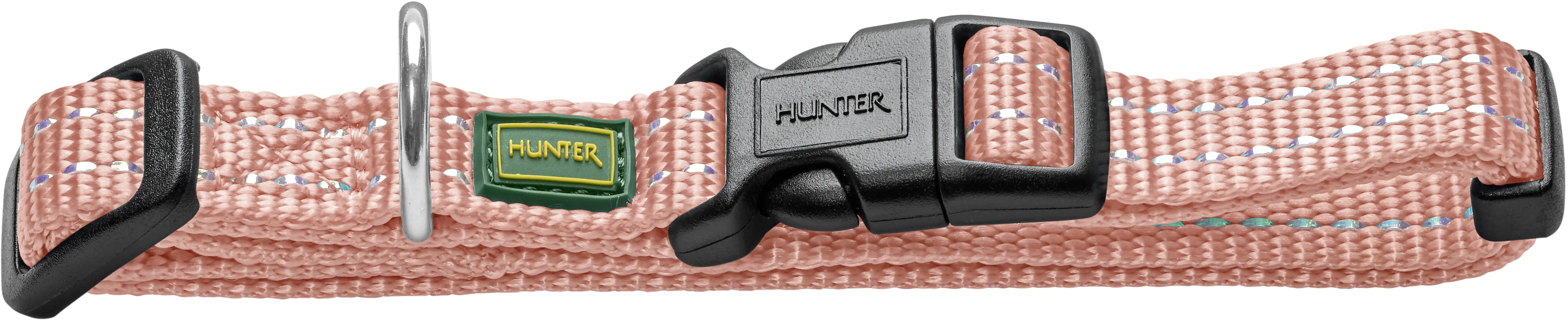 Hunter Hundehalsband Tripoli Vario Basic hellrosa