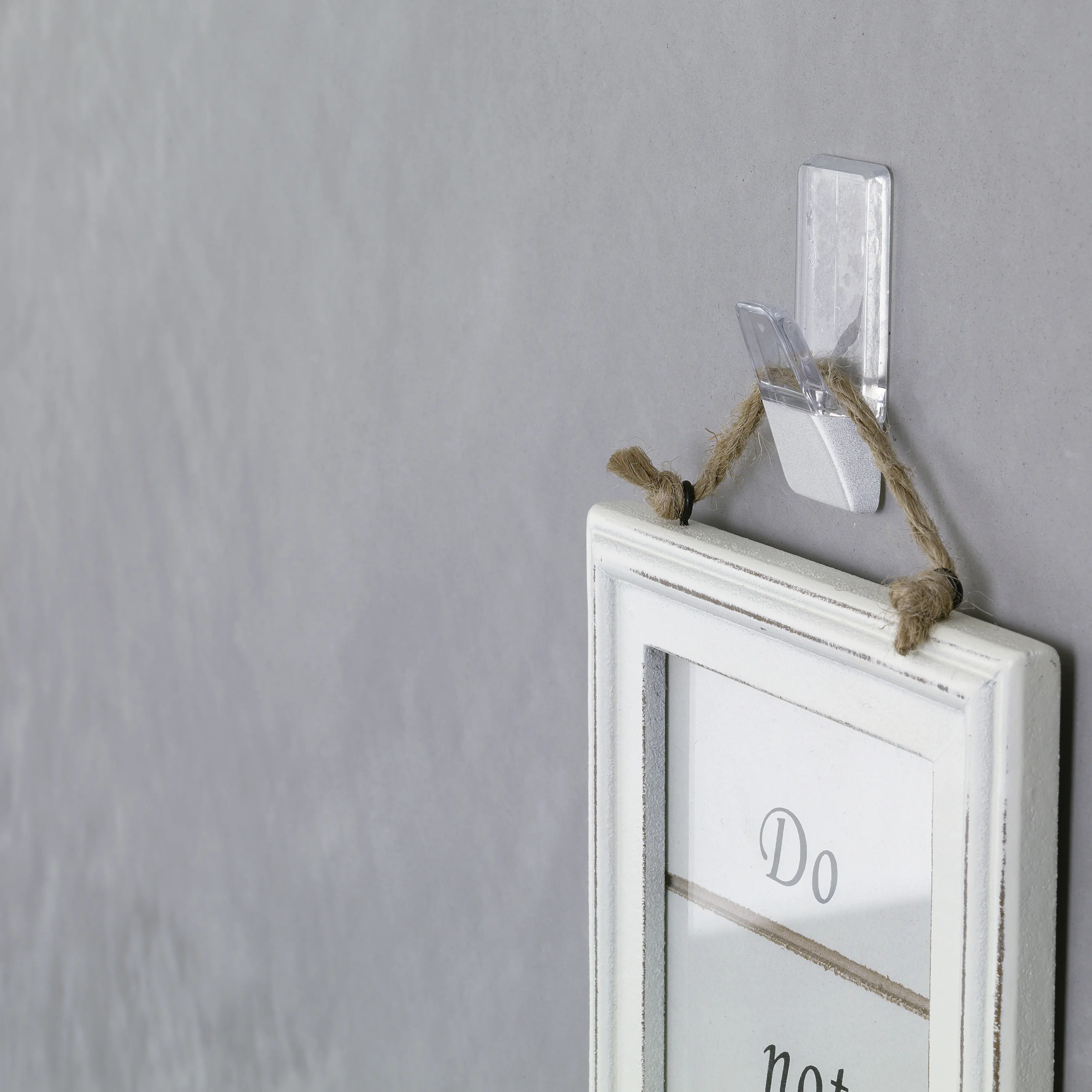 tesa Powerstrips Haken Large transparent-weiß tesa Powerstrips Haken Large transparent-weiß