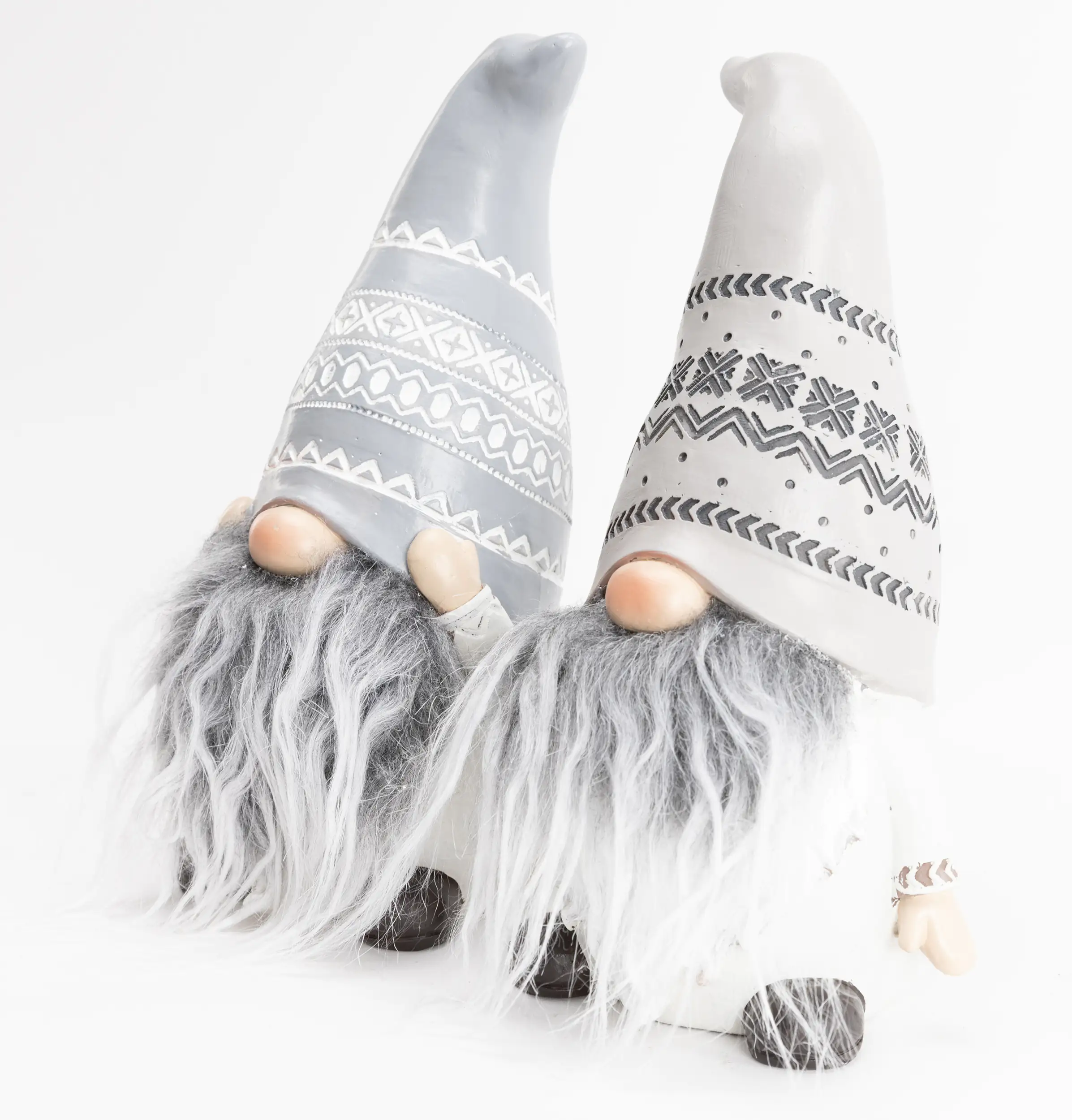 4333692196147_02 TrendLine Dekofigur Zwerg 20 x 9 cm grau
