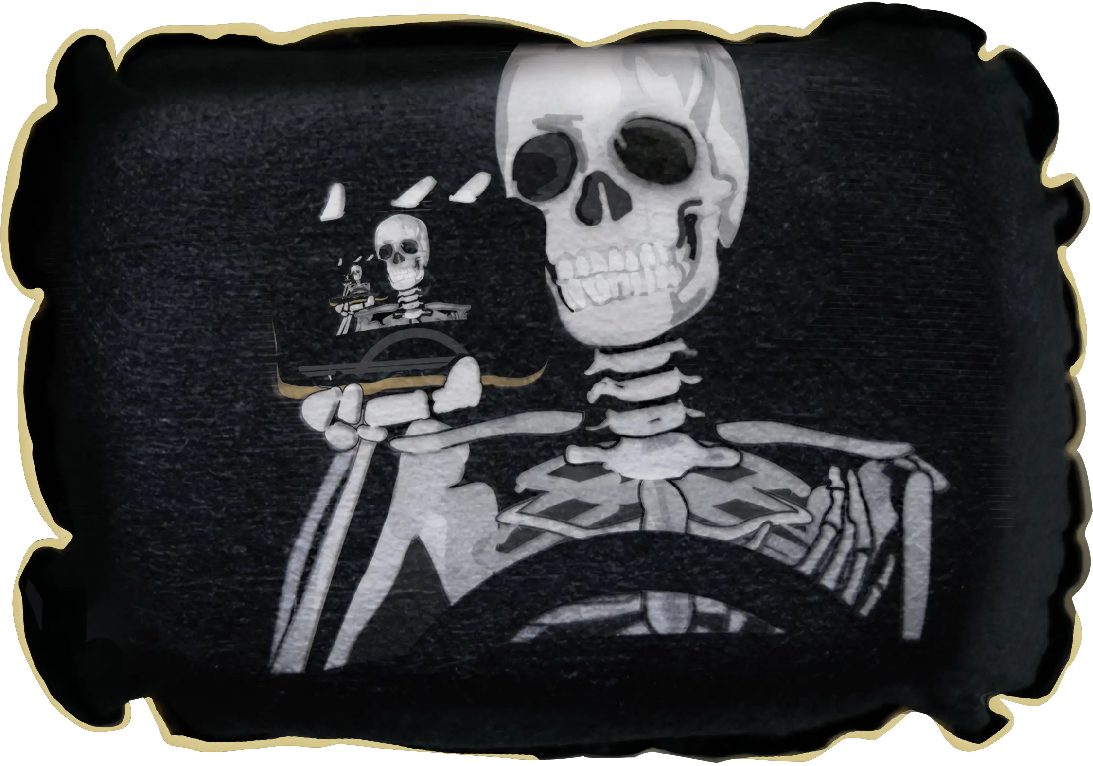 OKCars Reinigungsschwamm Skelett