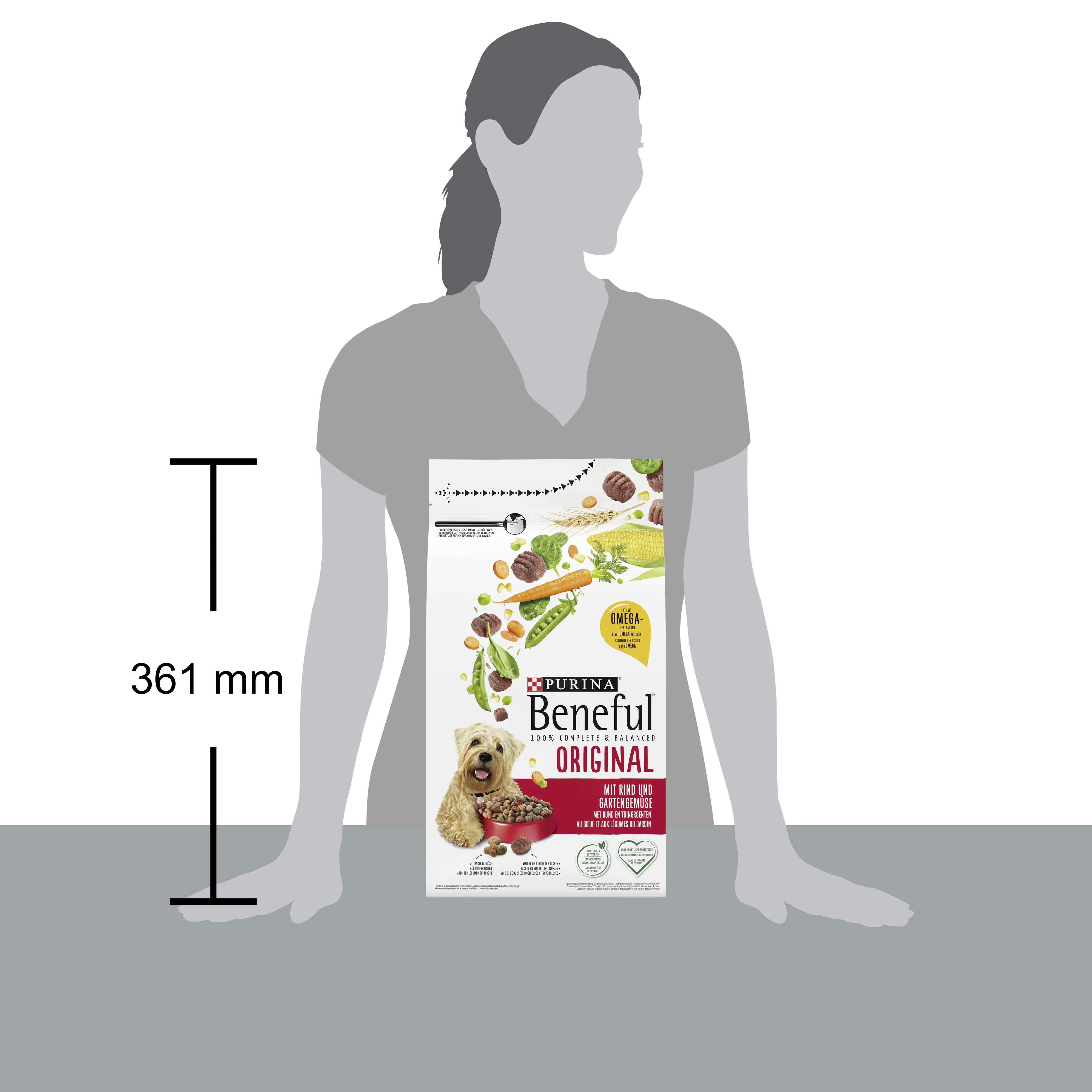 Beneful Hundefutter Original mit Rind & Gartengemüse 1,4 kg Beneful Hundefutter Original mit Rind & Gartengemüse 1,4 kg