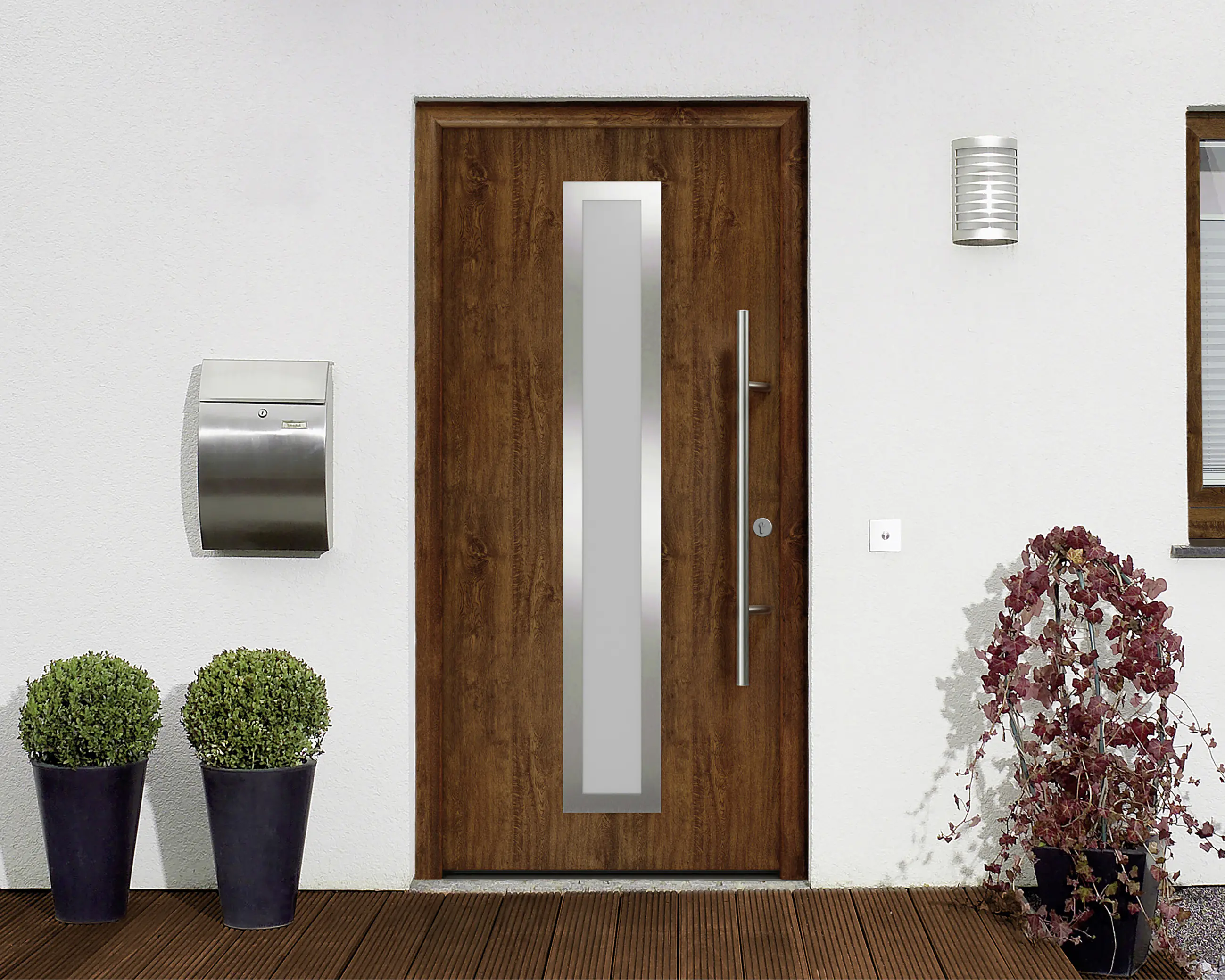 EcoStar Haustür ISOPRO Secur IPS 700S RC2 dark oak 110 x 210 cm EcoStar Haustür ISOPRO Secur IPS 700S RC2 dark oak 110 x 210 cm