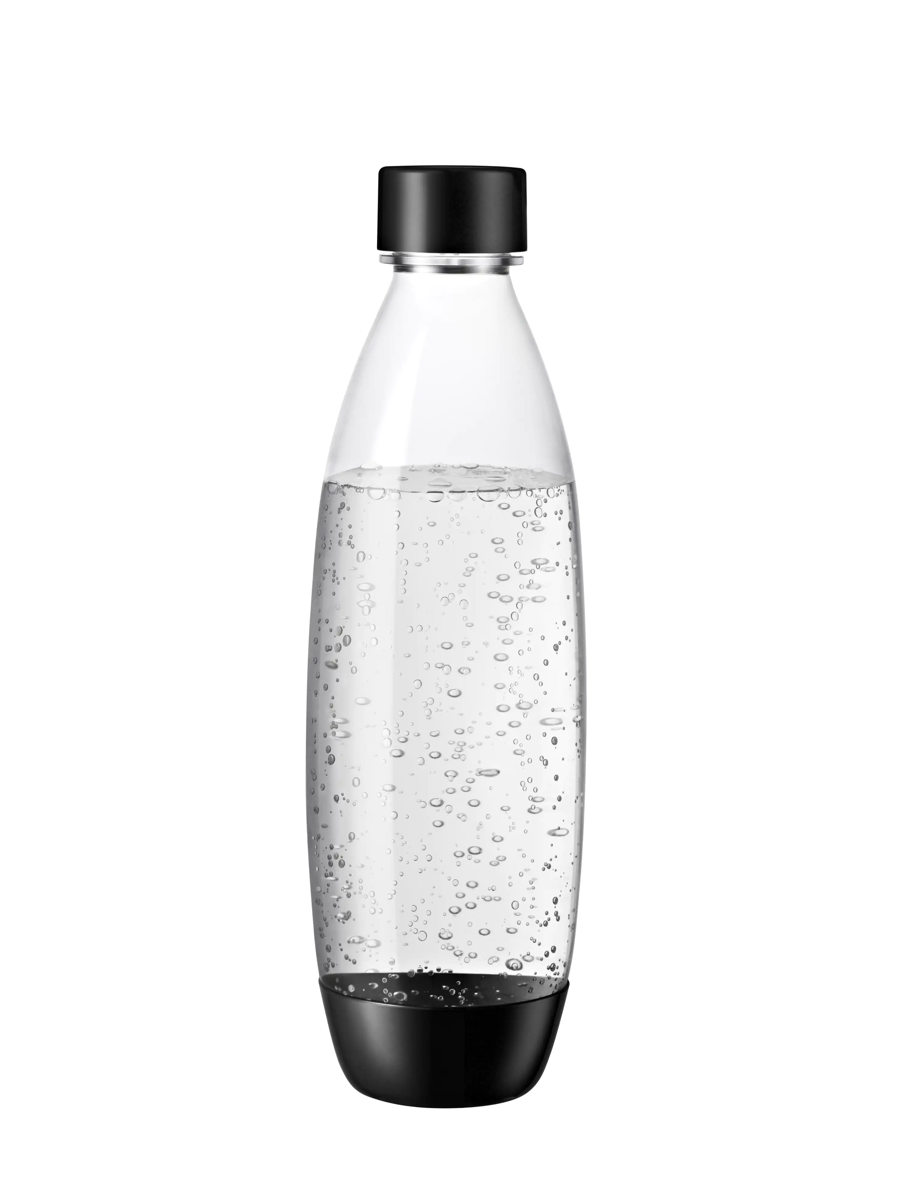 Sodastream spülmaschinengeeignete Kunststoffflasche FUSE 1L 2er-Set schwarz