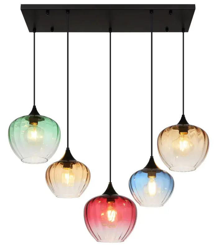 Globo Hängeleuchte Sander 86 x 120 cm bunt matt