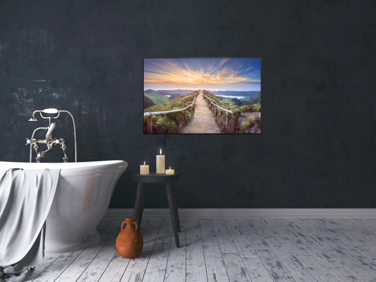 papermoon Infrarotheizkörper EcoHeat 60X100 cm 600 Watt, Mountain View Pont