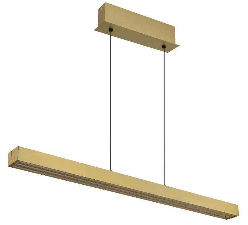 Globo Hängeleuchte Ethan 150 x 150 cm L x H messingfarben antik