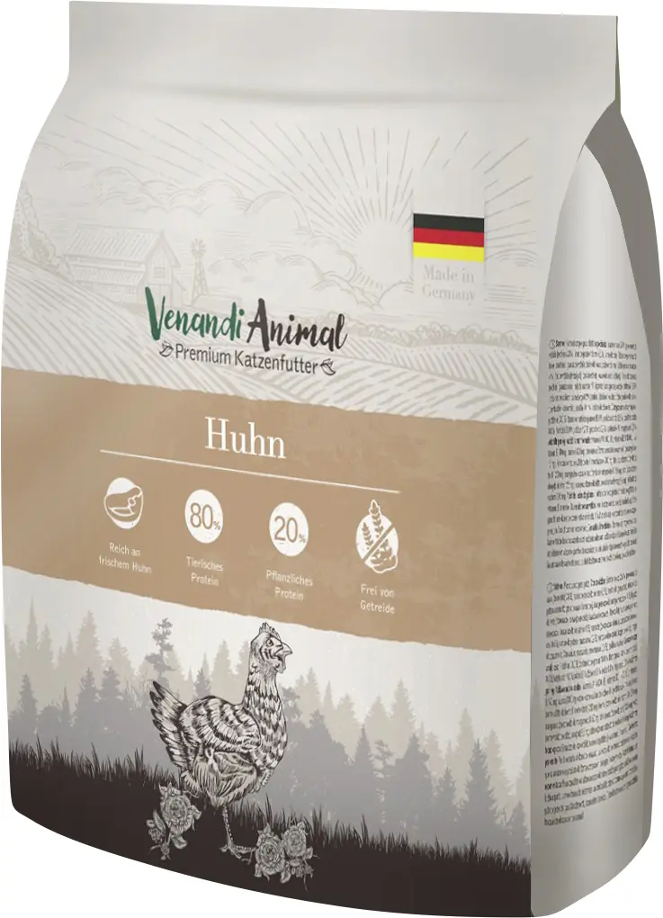 Venandi Cat Katzentrockenfutter Adult 300 g Huhn