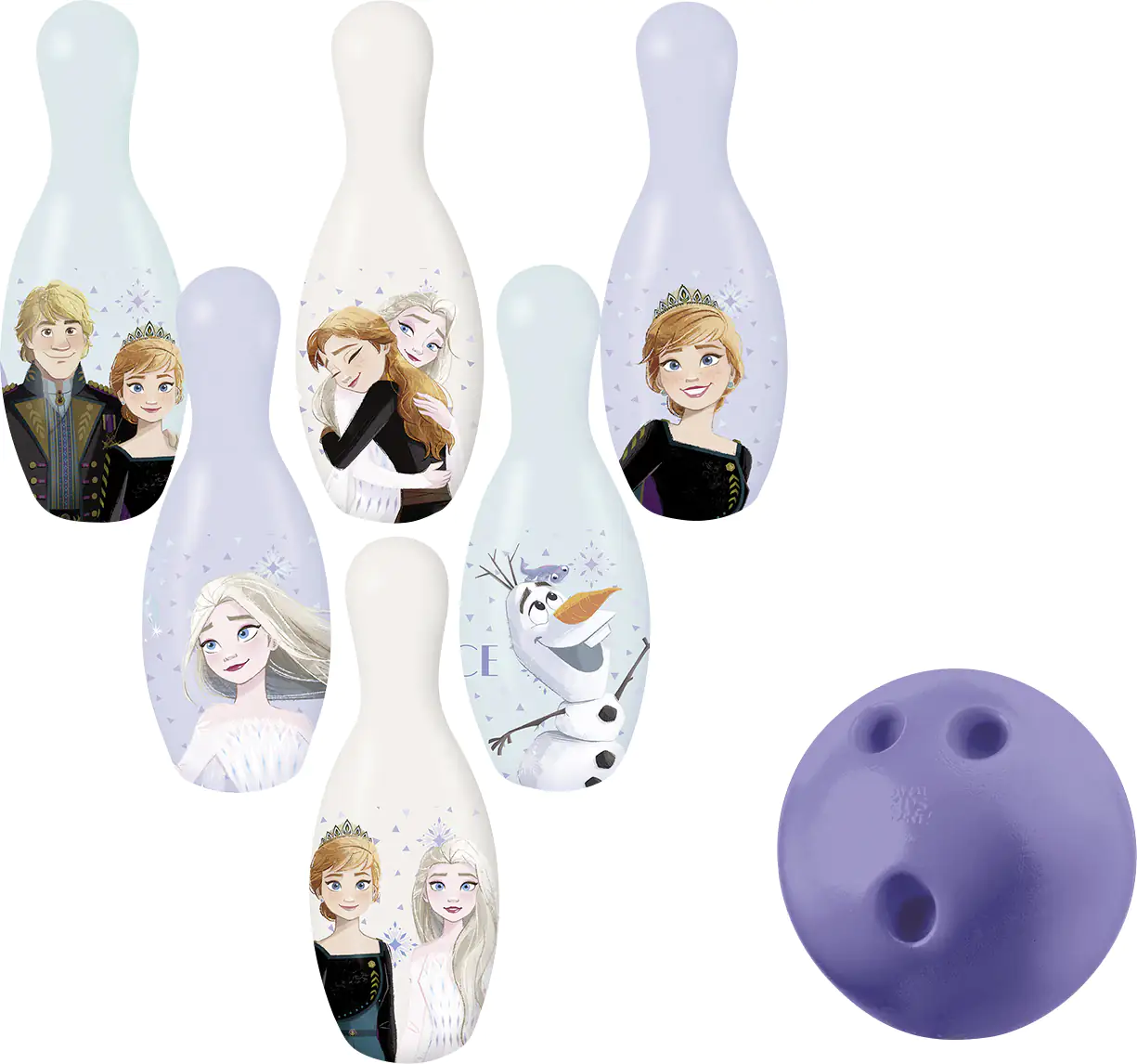 Happy People Frozen Spielzeug Bowling Set 10 teiliges Set Happy People Frozen Spielzeug Bowling Set 10 teiliges Set