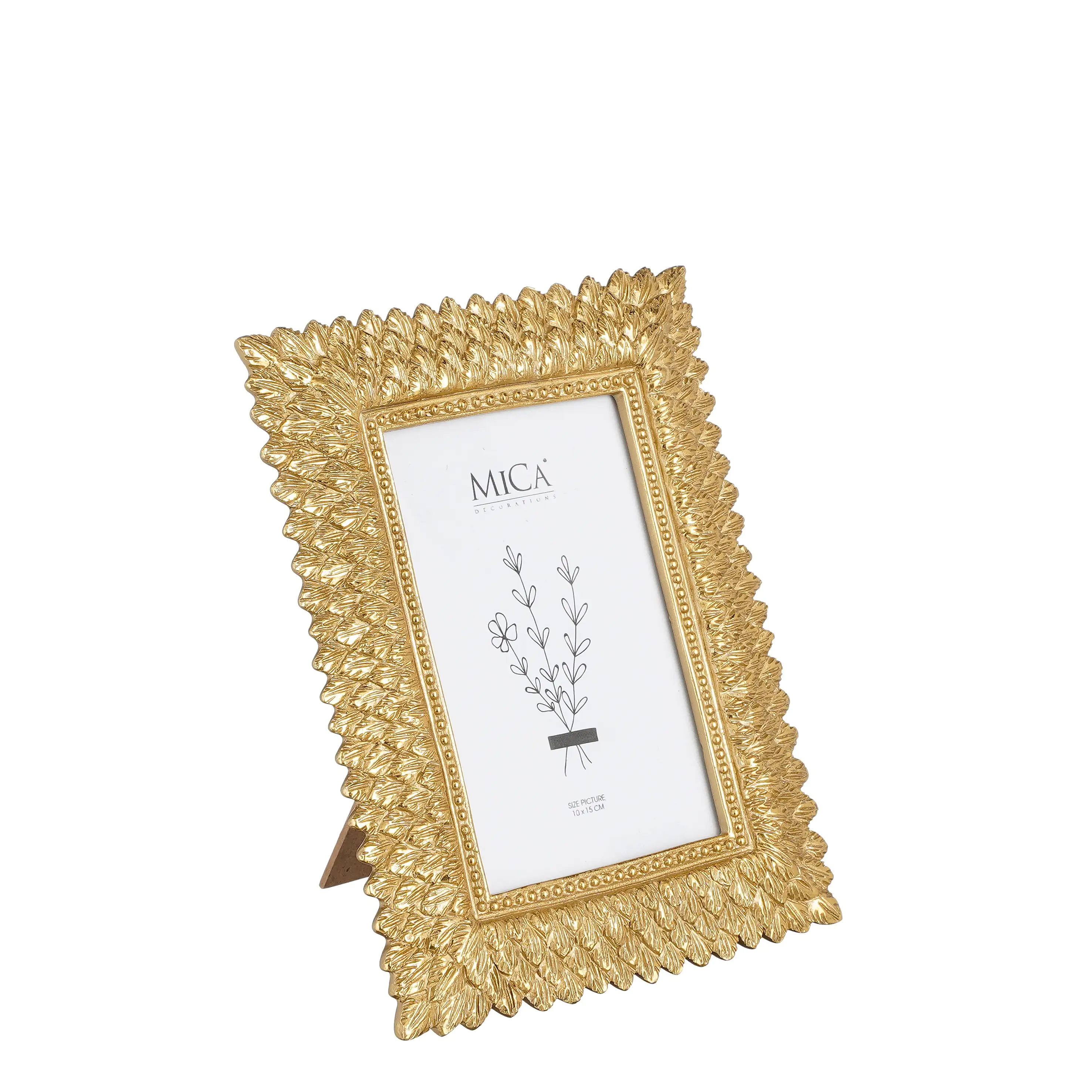 Mica Bilderrahmen gold 16 x 1,5 x 21 cm Mica Bilderrahmen gold 16 x 1,5 x 21 cm