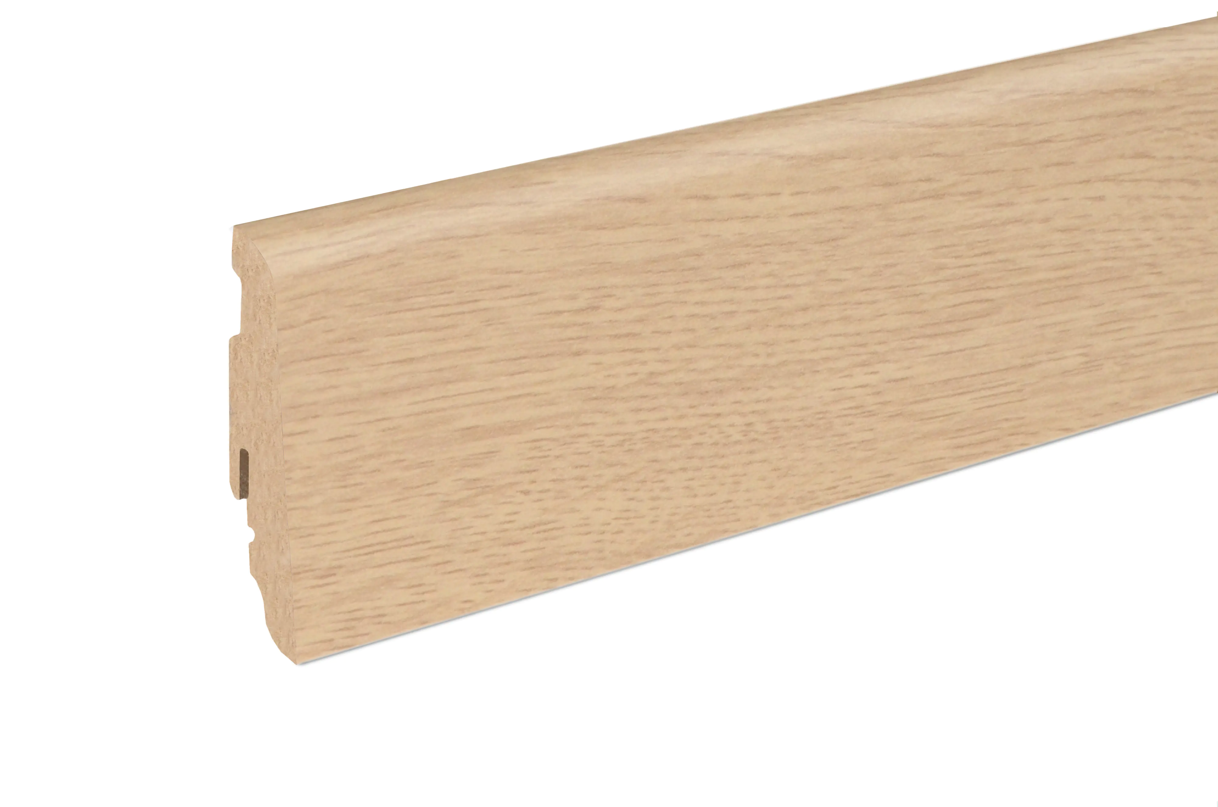 Neuhofer Fußleiste 240 cm x 58 x 19 mm eiche