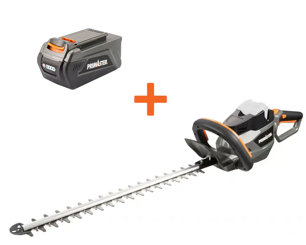 Primaster Akku-Heckenschere PMAHS 40 inkl. 40 V Akku (4 AH)