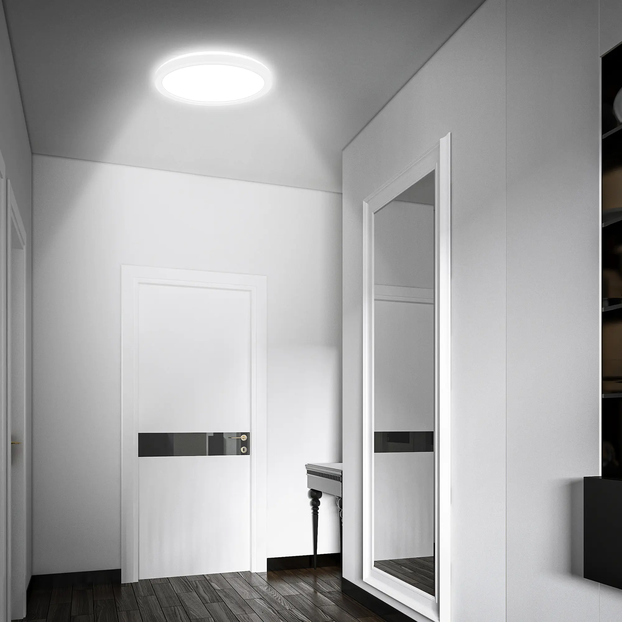 Briloner LED Deckenlampe Move 16W Ø 24 cm weiß Bewegungssensor neutralweiß Briloner LED Deckenlampe Move 16W Ø 24 cm weiß Bewegungssensor neutralweiß