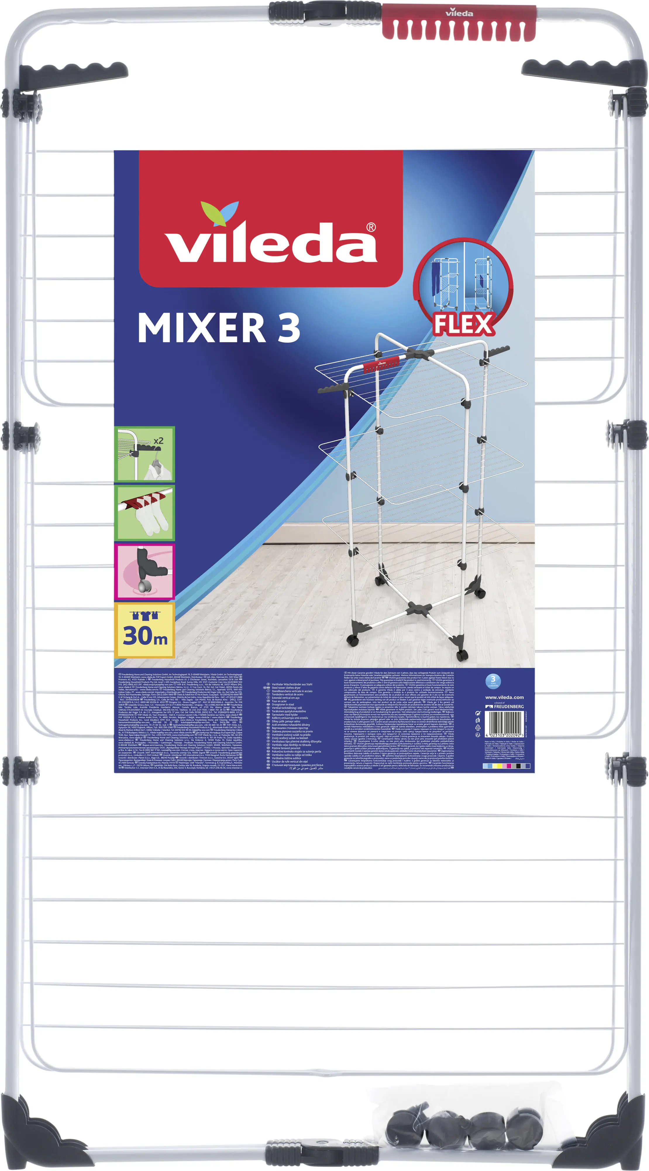 Vileda Wäscheständer Mixer 3