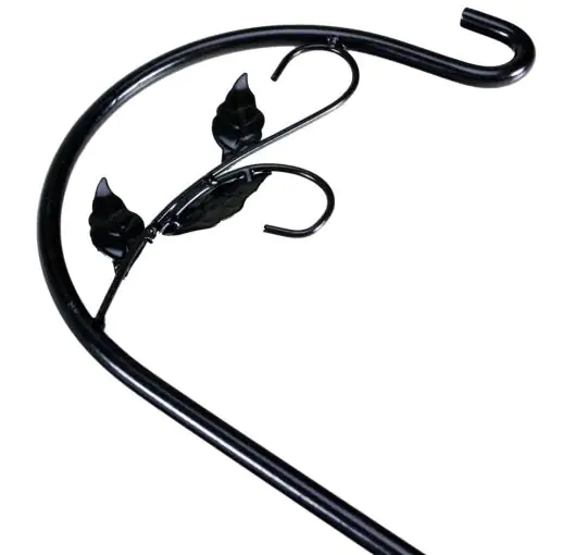 TrendLine Gartenstecker mit Haken Stahl 214 cm schwarz TrendLine Gartenstecker mit Haken Stahl 214 cm schwarz