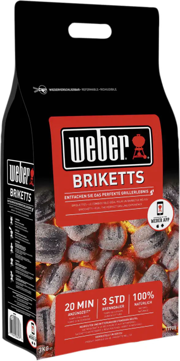 Weber Brikett - 3 kg
