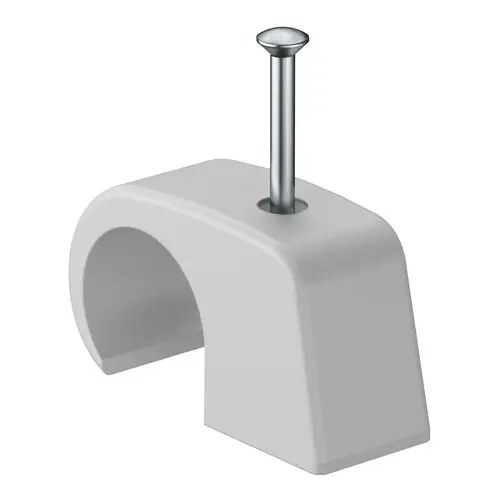 OBO Nagelschellen 7-12 mm mit 40 mm Stahlnagel 100 Stück