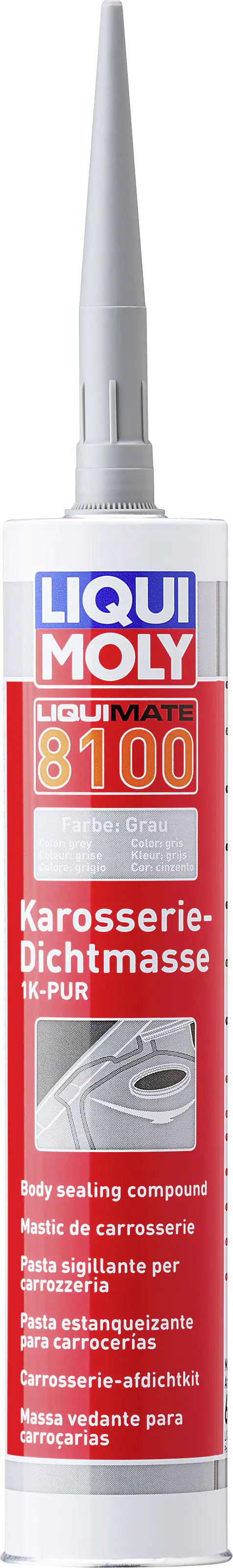 Liqui Moly Liquimate Karosseriedichtstoff 8100 1K-Pur grau 300 ml Liqui Moly Liquimate Karosseriedichtstoff 8100 1K-Pur grau 300 ml