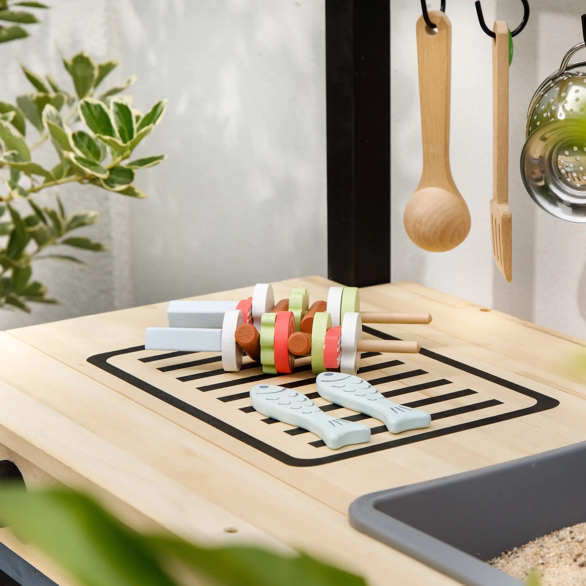 Muddy Buddy Matschküche Grill and Chill 80 x 40 x 90 cm