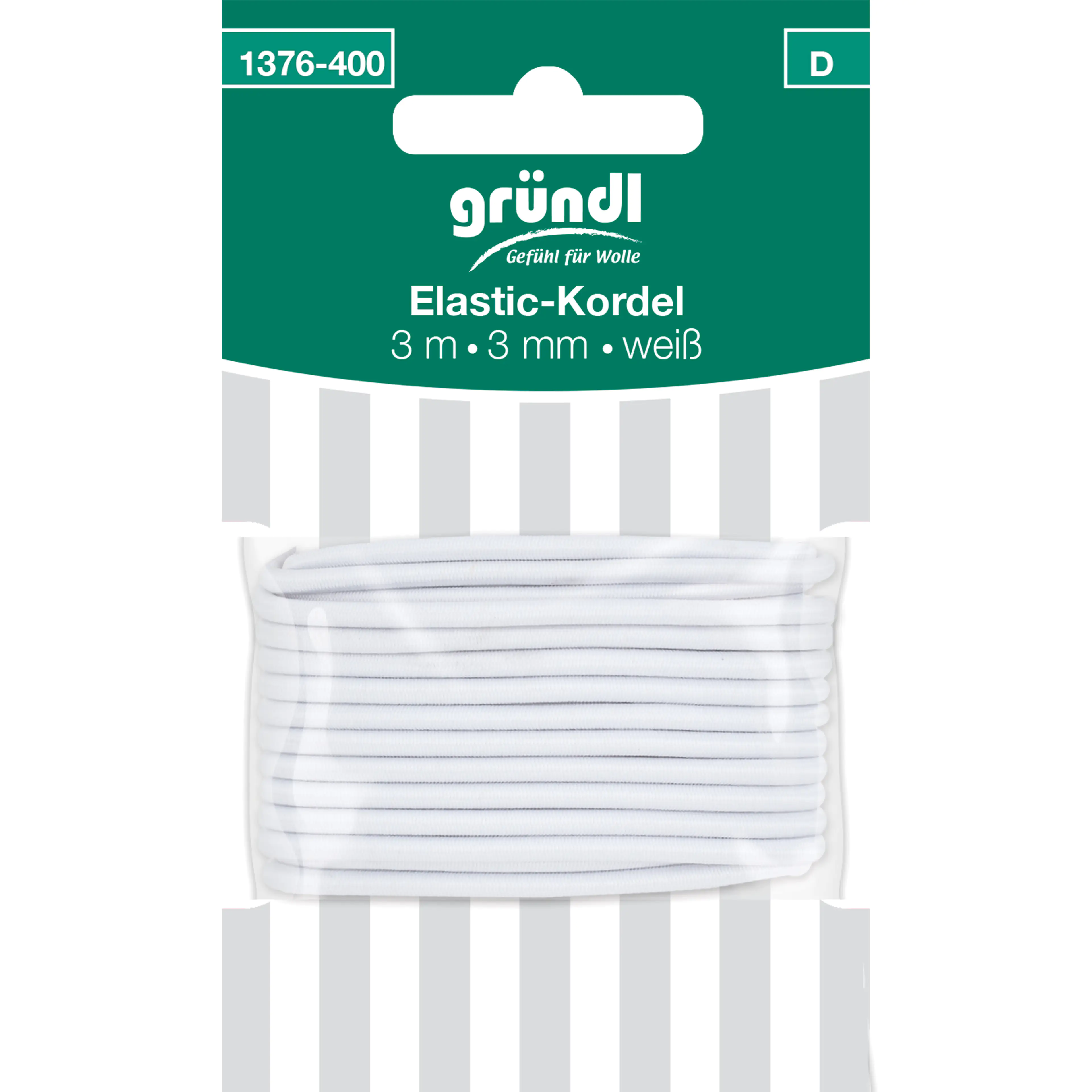 Gründl Elastic-Kordel weiß