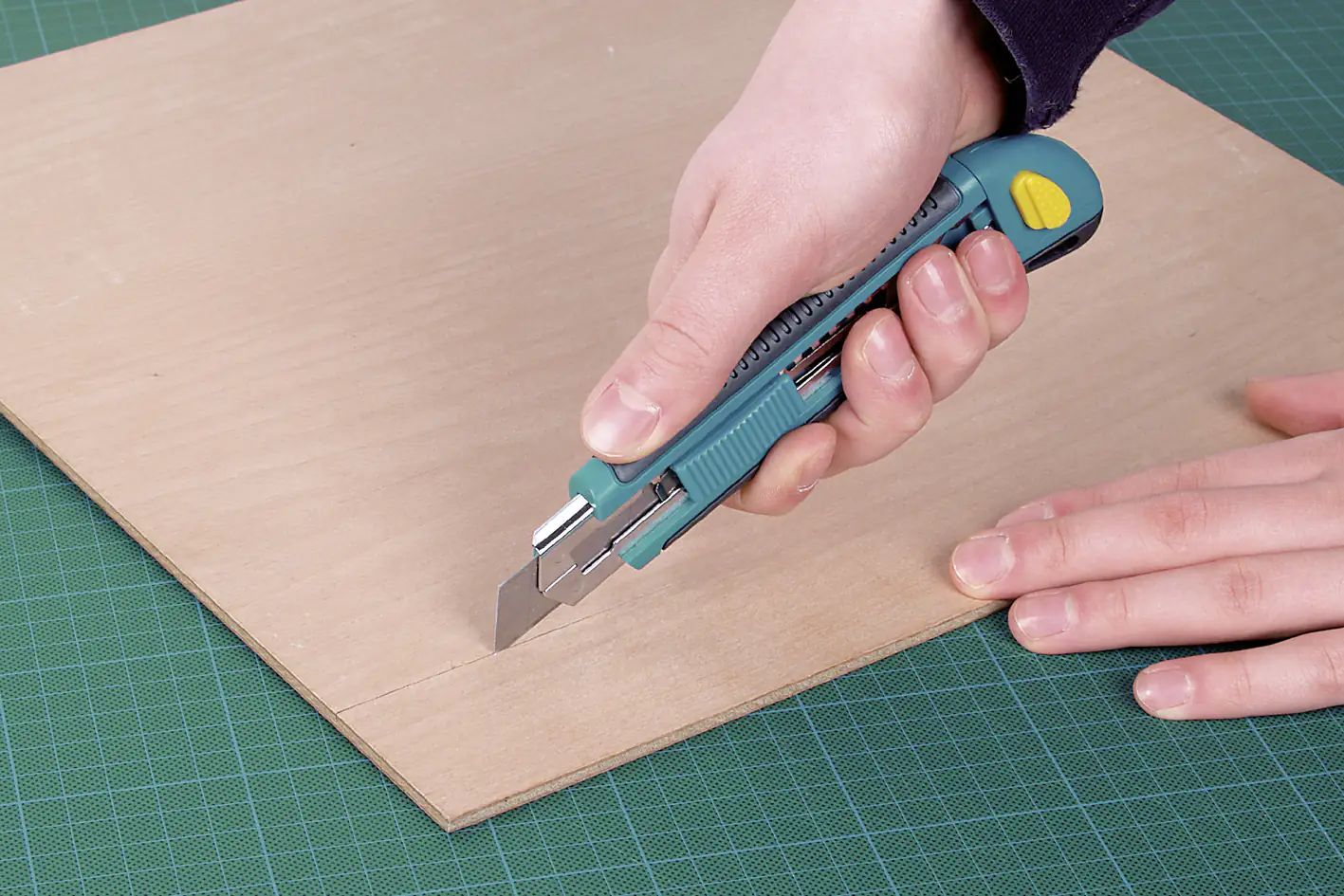 Wolfcraft Abbrechmesser 18 mm inkl. 3 Ersatzklingen Wolfcraft Abbrechmesser 18 mm inkl. 3 Ersatzklingen