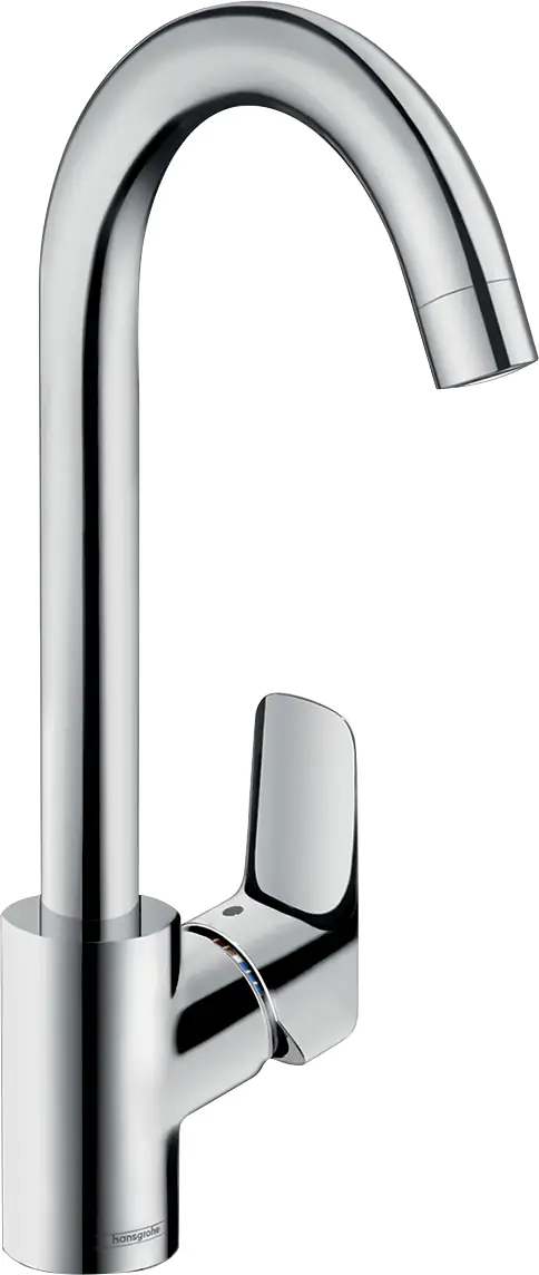 Hansgrohe Spültischarmatur Logis M31, hoher Auslauf, verchromt
