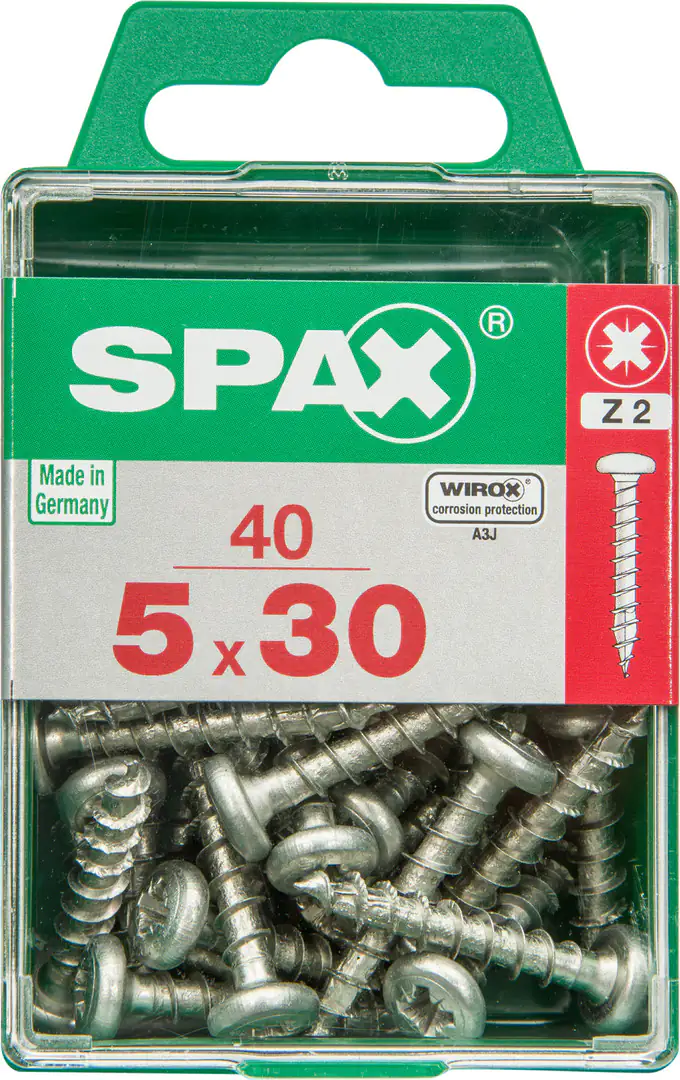 Spax Universalschrauben 5.0 x 30 mm TX 20 - 40 Stk.