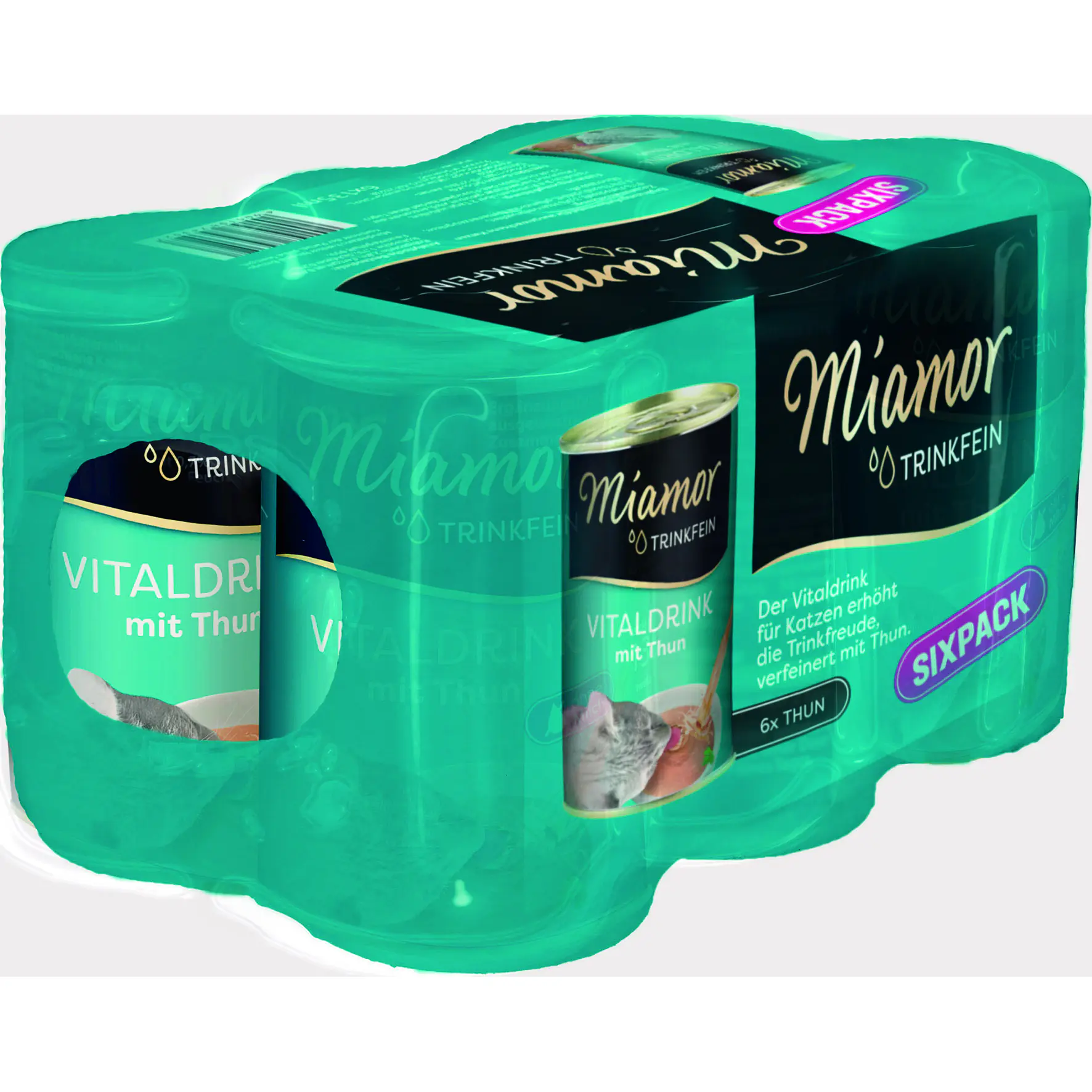 Miamor Trinkfein Thunfisch Katzengetränk 6 x 135 ml Vitaldrink