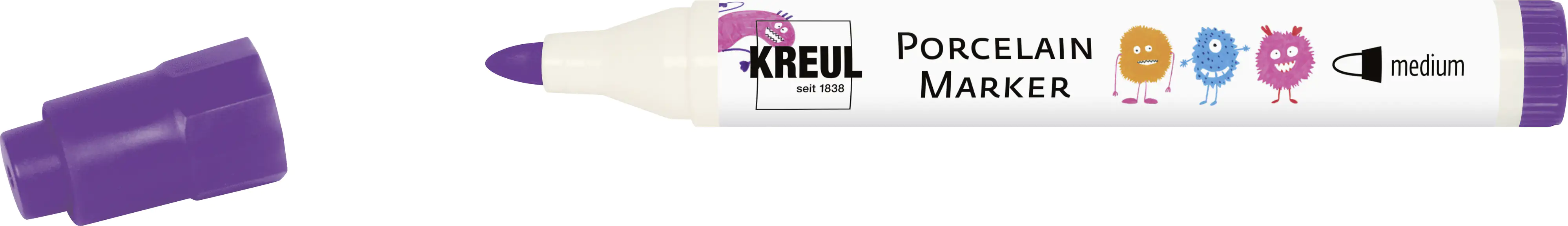 Kreul PorcelainPen easy violett 1 - 3 mm Kreul PorcelainPen easy violett 1 - 3 mm