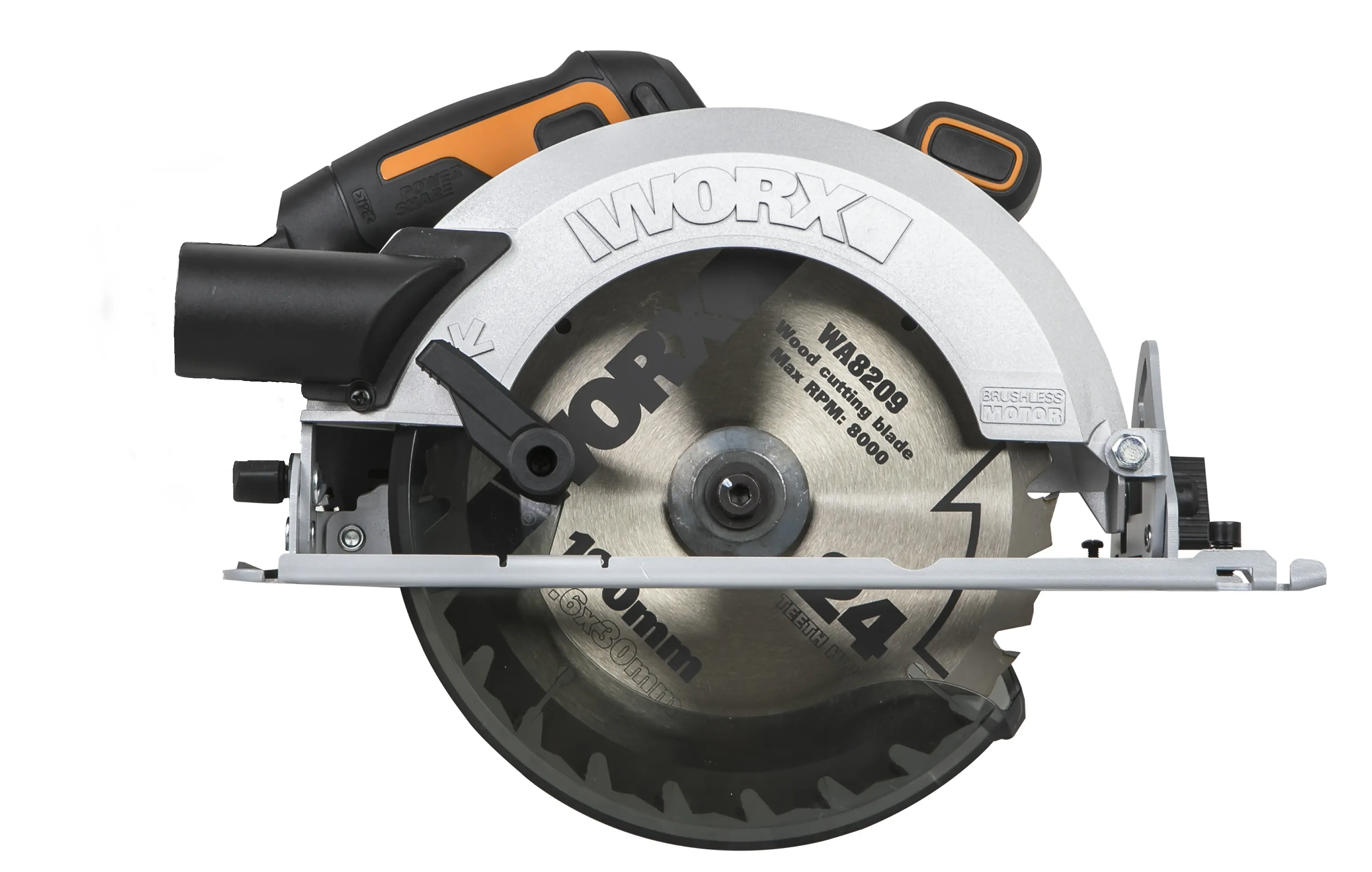 Worx Akku Handkreissäge WX520.9 20 V Solo Worx Akku Handkreissäge WX520.9 20 V Solo