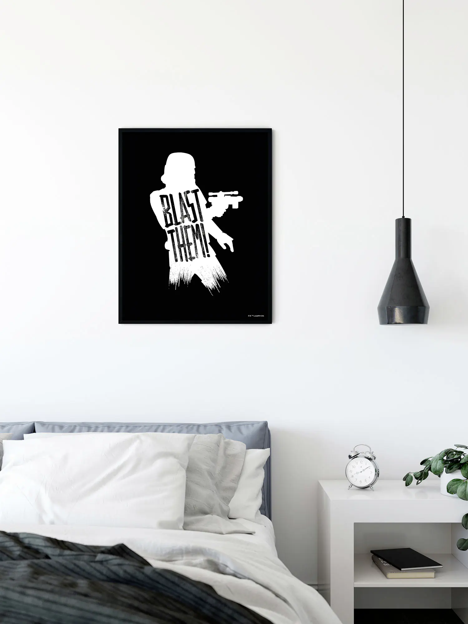 Komar Wandbild SW Sil Stormtrooper 40 x 50 cm