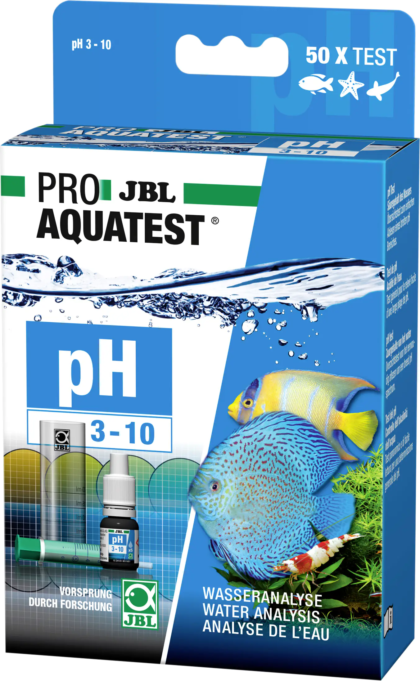 JBL PROAQUATEST pH 3.0 -10.0 weiß / transparent / schwarz