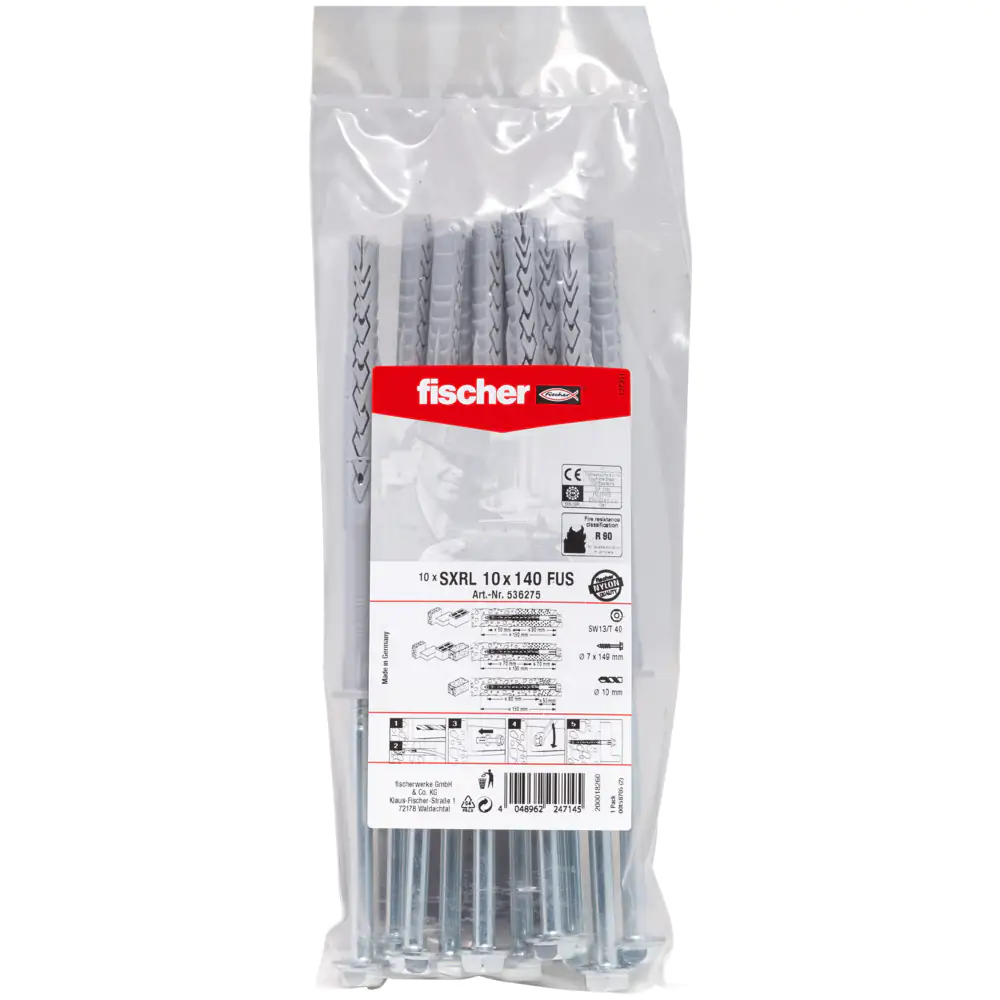 Fischer Langschaftdübel 10.0 x 140 mm - 10 Stück Fischer Langschaftdübel 10.0 x 140 mm - 10 Stück